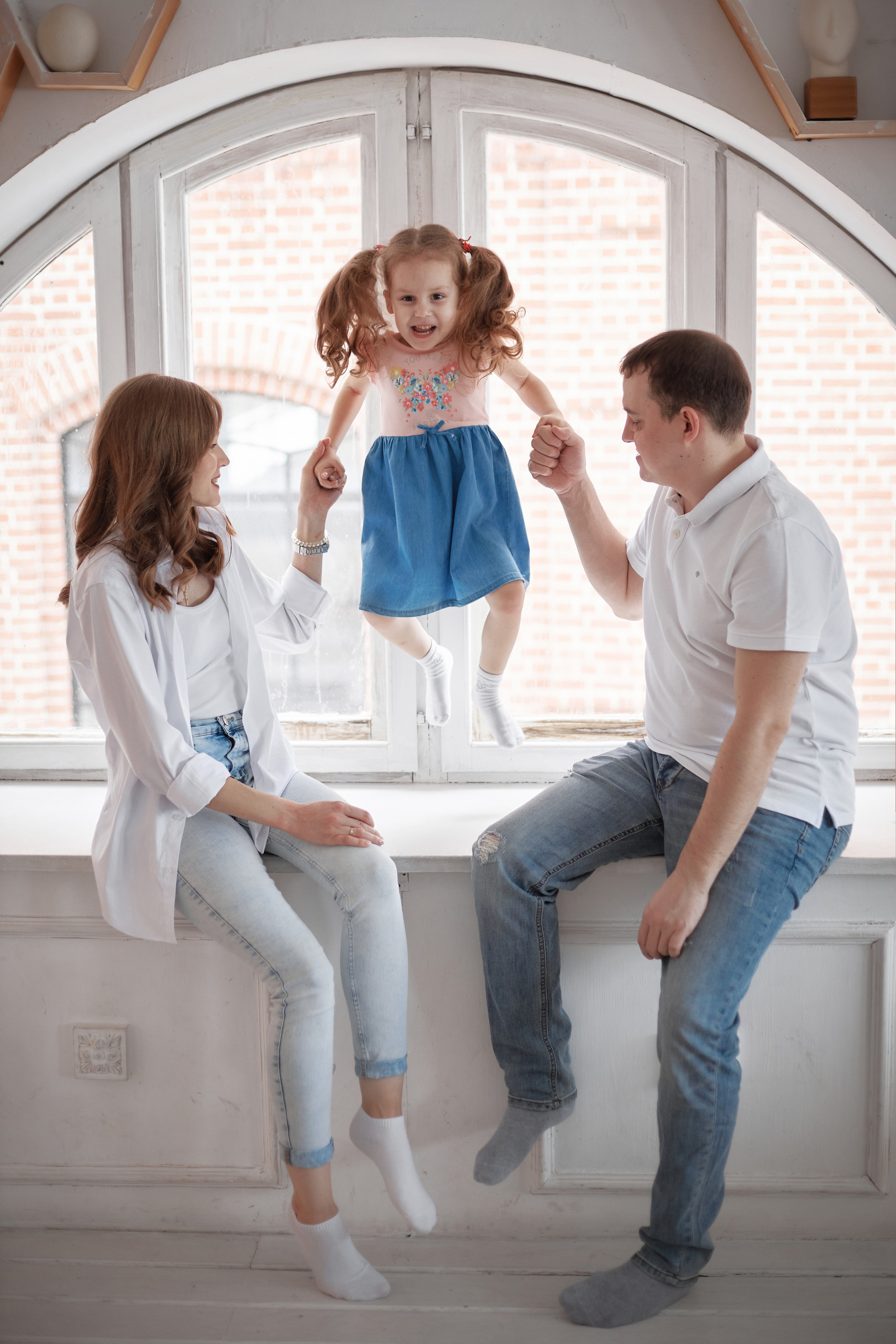 Ирина, Денис и Ксюша. Фотограф Юлия Андреева. Нижний Новгород