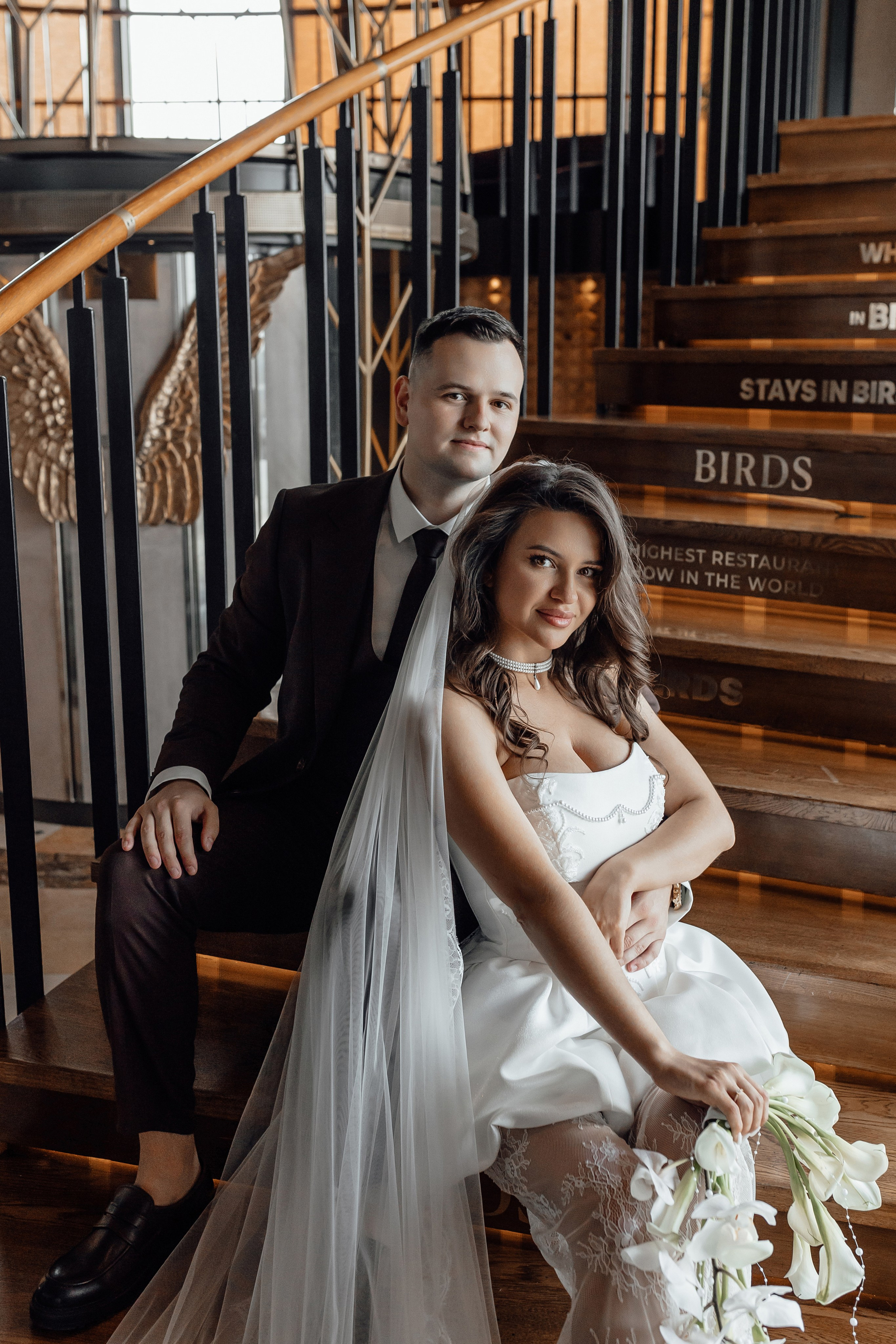 Регистрация брака в ресторане бердс Москва Сити