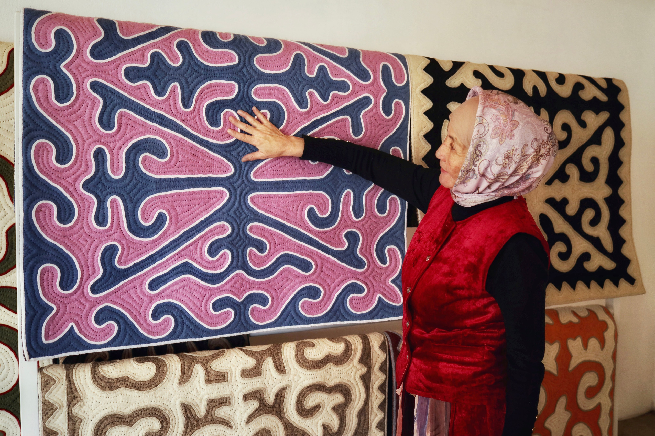 Zhanyl Baisheva, UNESCO ICH / Kyrgyzstan 2024. POLINA MÔMOT