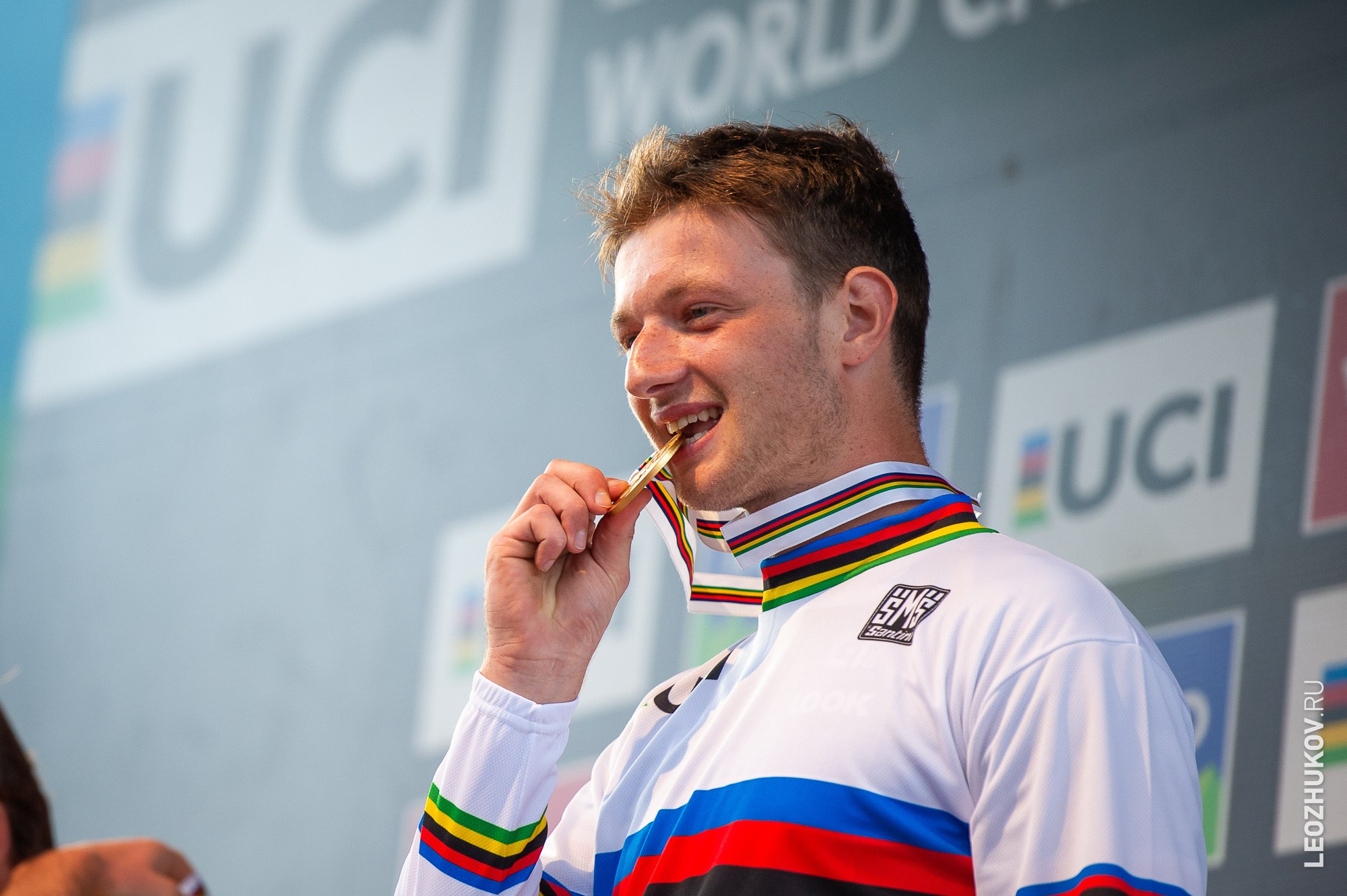 UCI Trials World Championships 2016 — finals. Sports photographer Leonid Zhukov