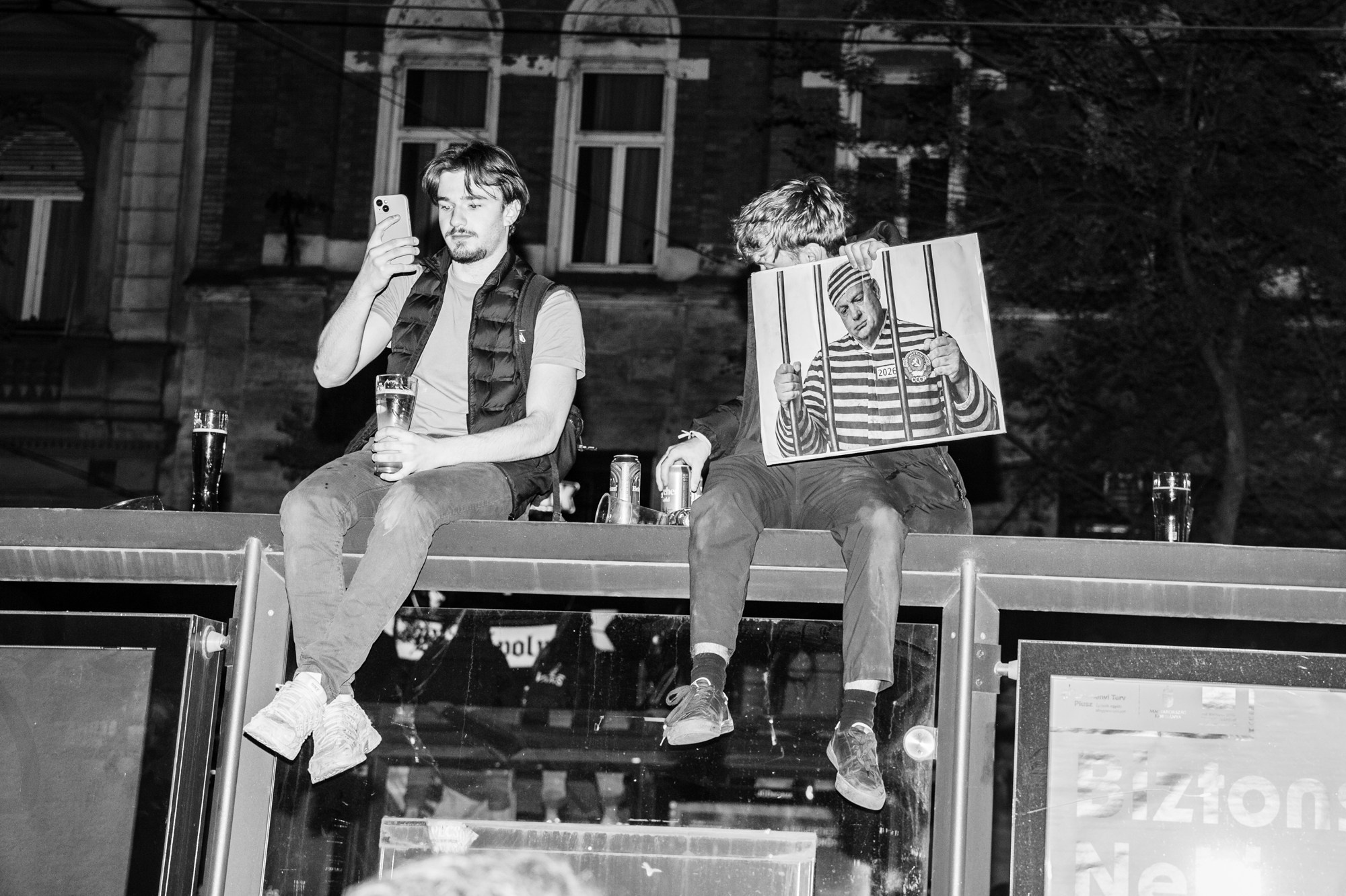 TISZA Victory Night, Hungary 2026. Photographer in Budapest — Yura Knyazev