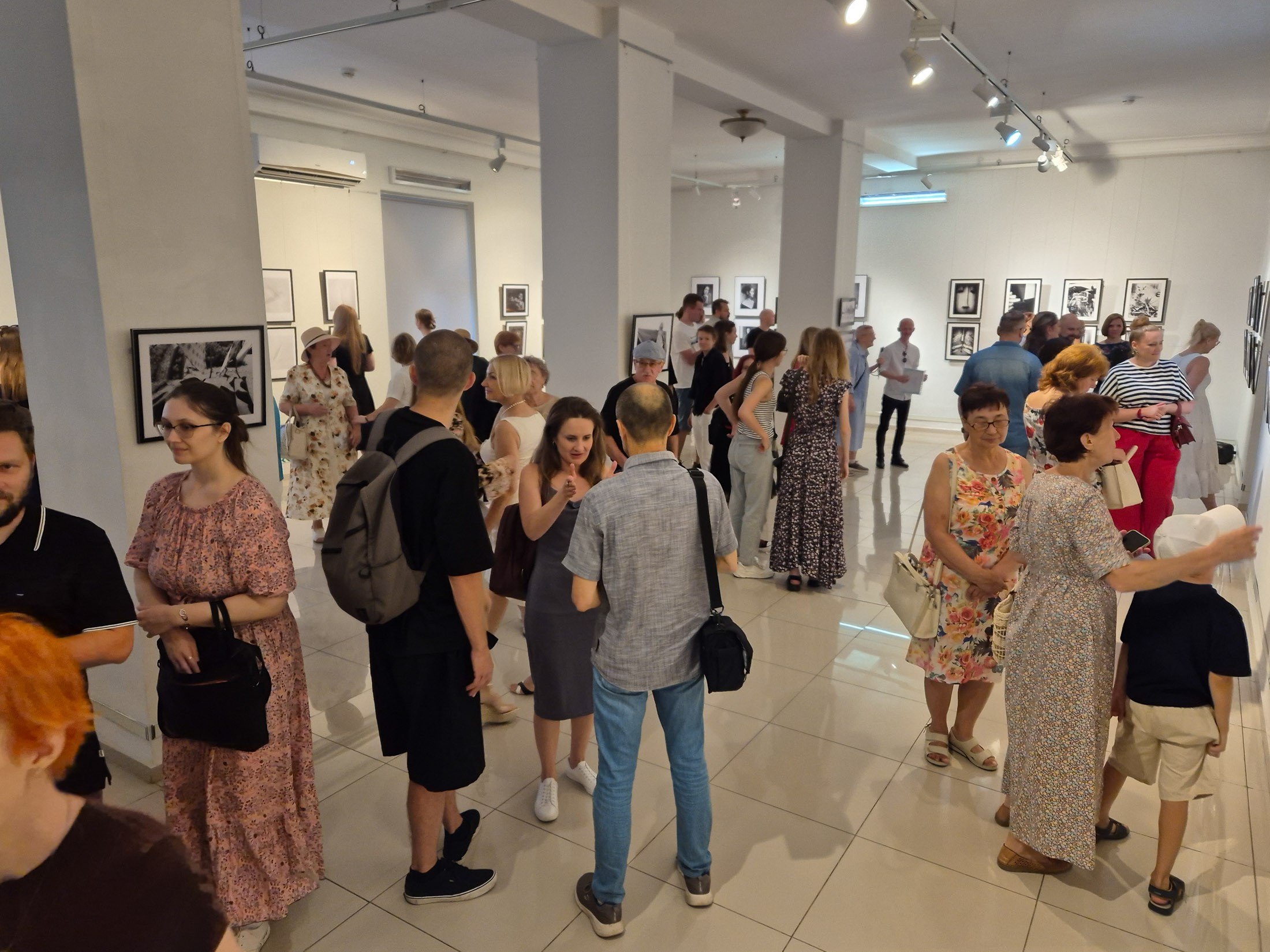 Открытие юбилейной выставки союза фотохудожников. Фотограф Елена Хазина, Рязань