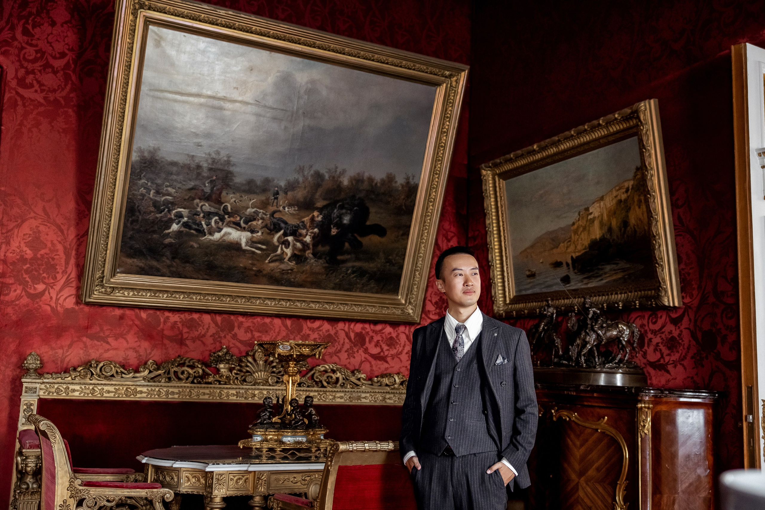 Свадебная фотосессия в Эрмитаже. Свадебный и семейный фотограф Алексей Аверин