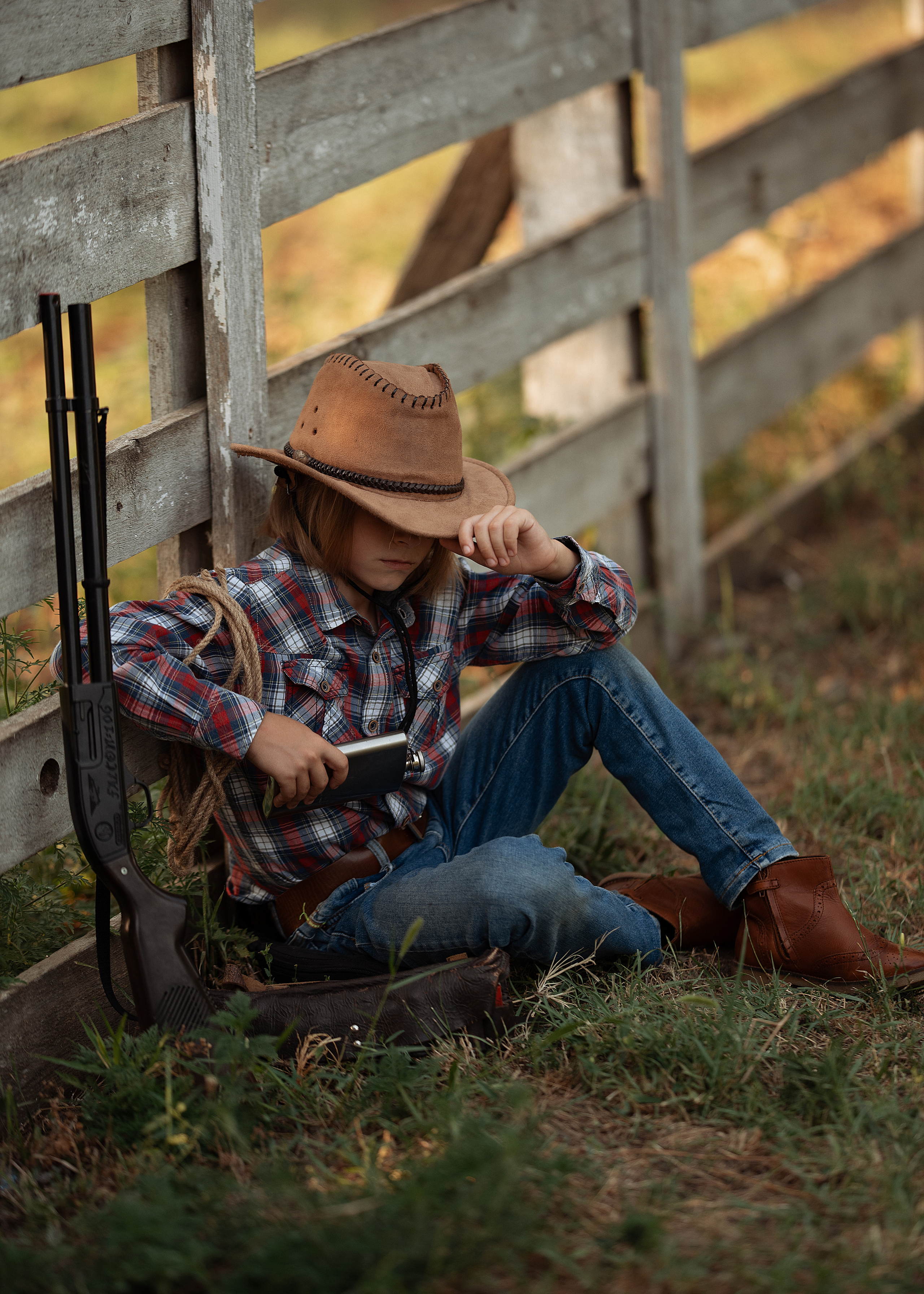 Фотосессия в стиле «Ковбойская». Семейный и детский фотограф в Краснодарском крае Натали Фищенко