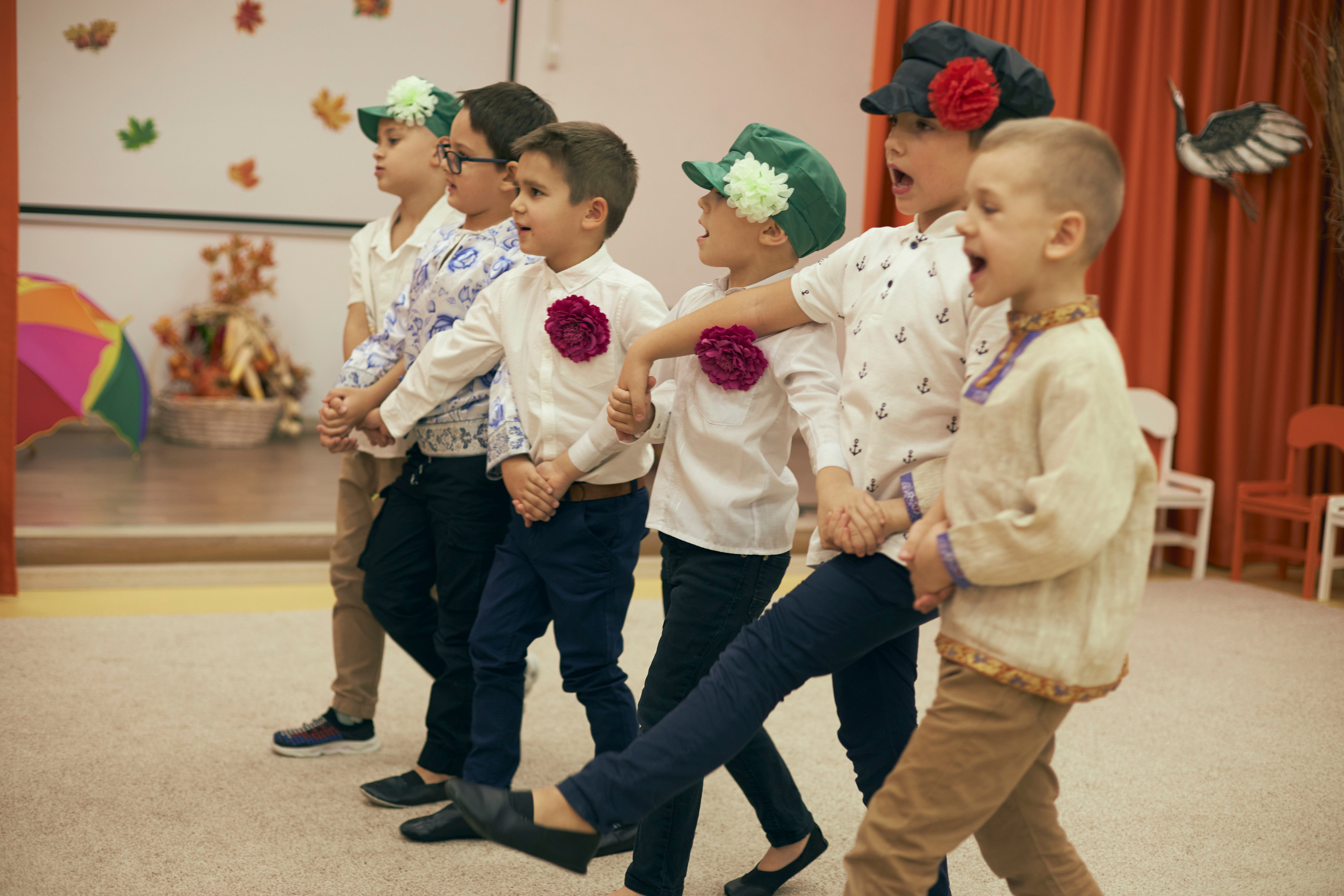 Праздник осени в детском садике. Анна Потявина. Фотограф Москва