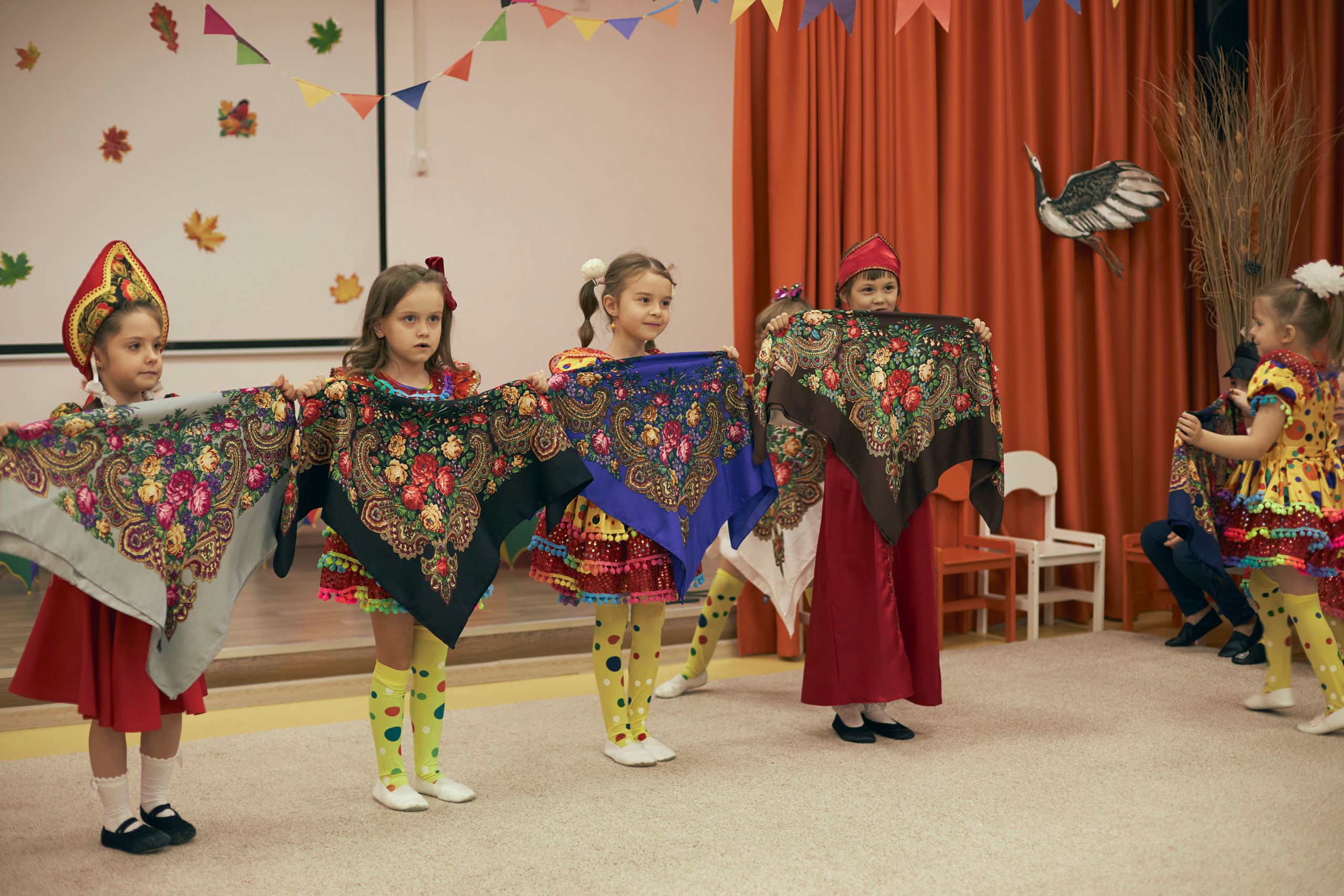 Праздник осени в детском садике. Анна Потявина. Фотограф Москва