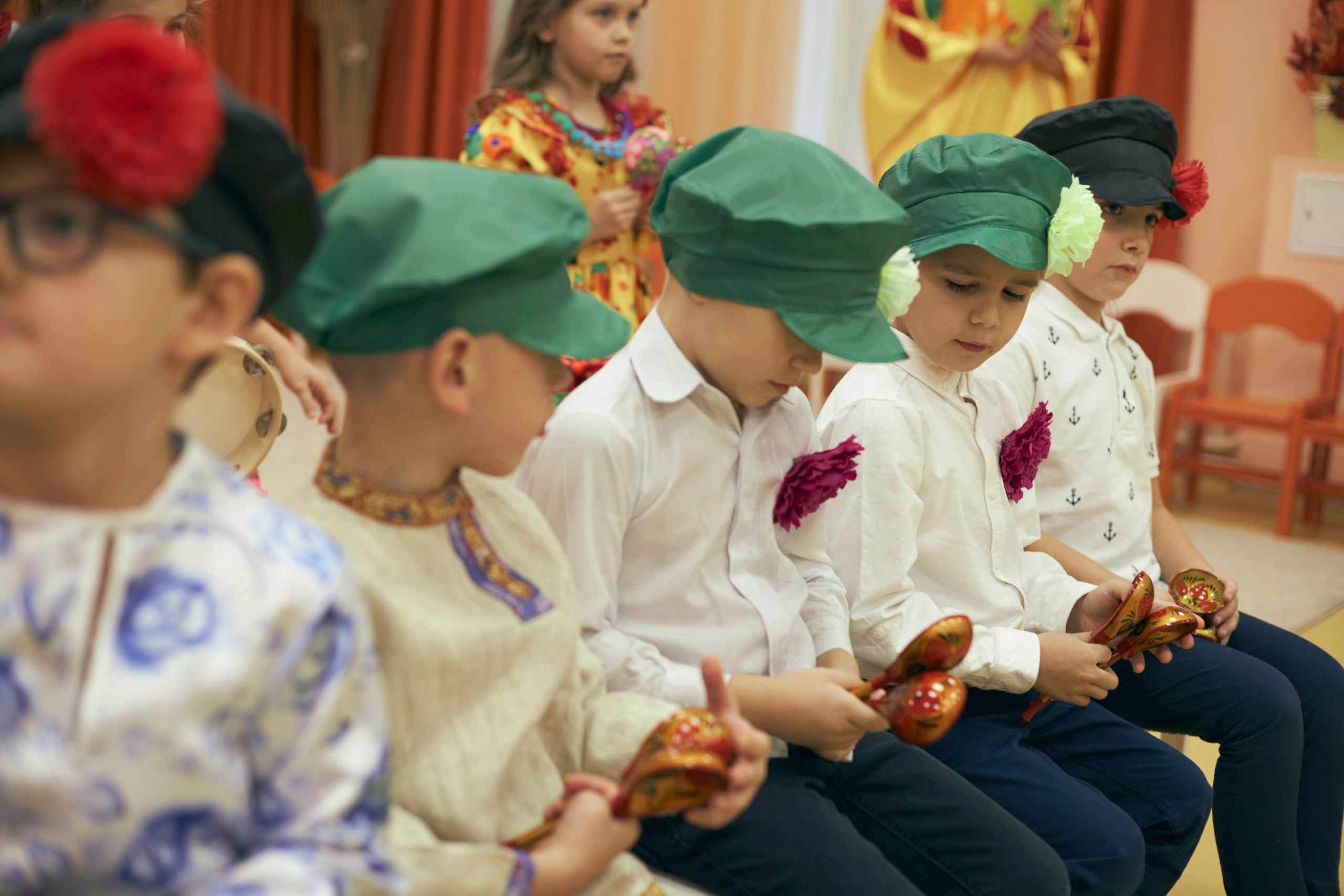 Праздник осени в детском садике. Анна Потявина. Фотограф Москва