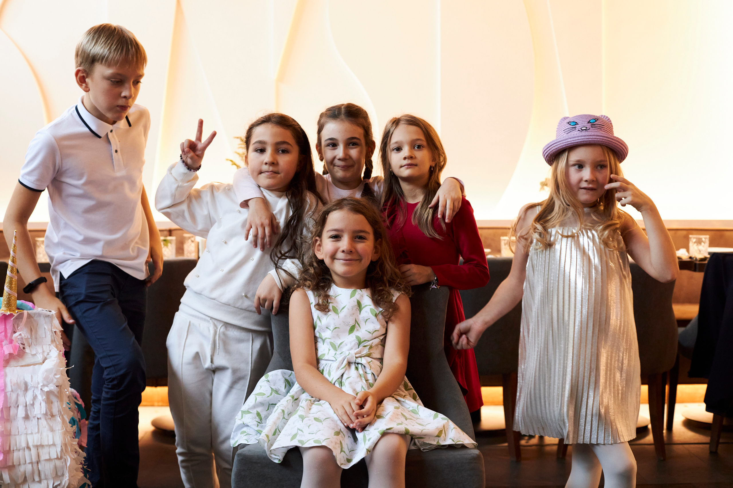 Репортажная съёмка детского дня рождения девочки Ани, 7 лет. Анна Потявина. Фотограф Москва