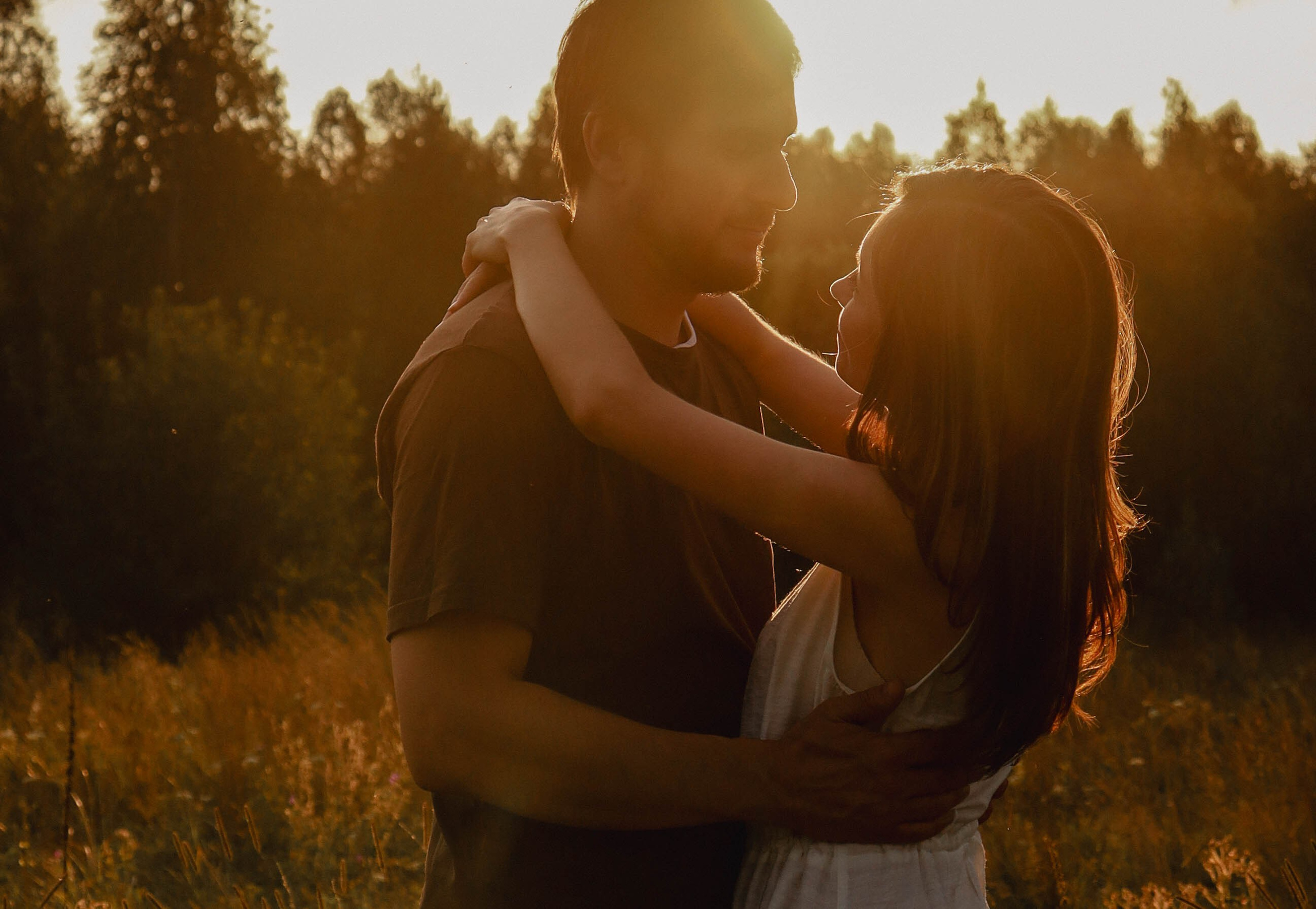 Семья в поле. Фотограф Александра Коновалова