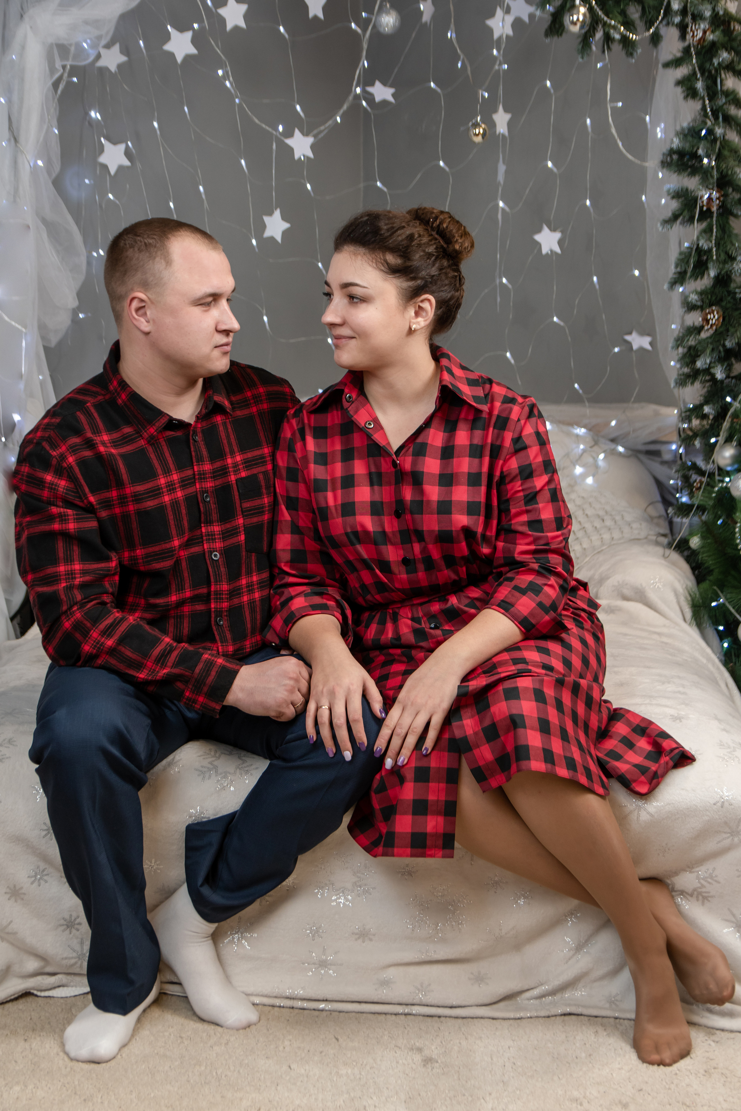 Новогодняя фотосессия Насти, Володи и Вики. Фотограф в Сузуне — Зоя Попова (Собственная фотостудия)