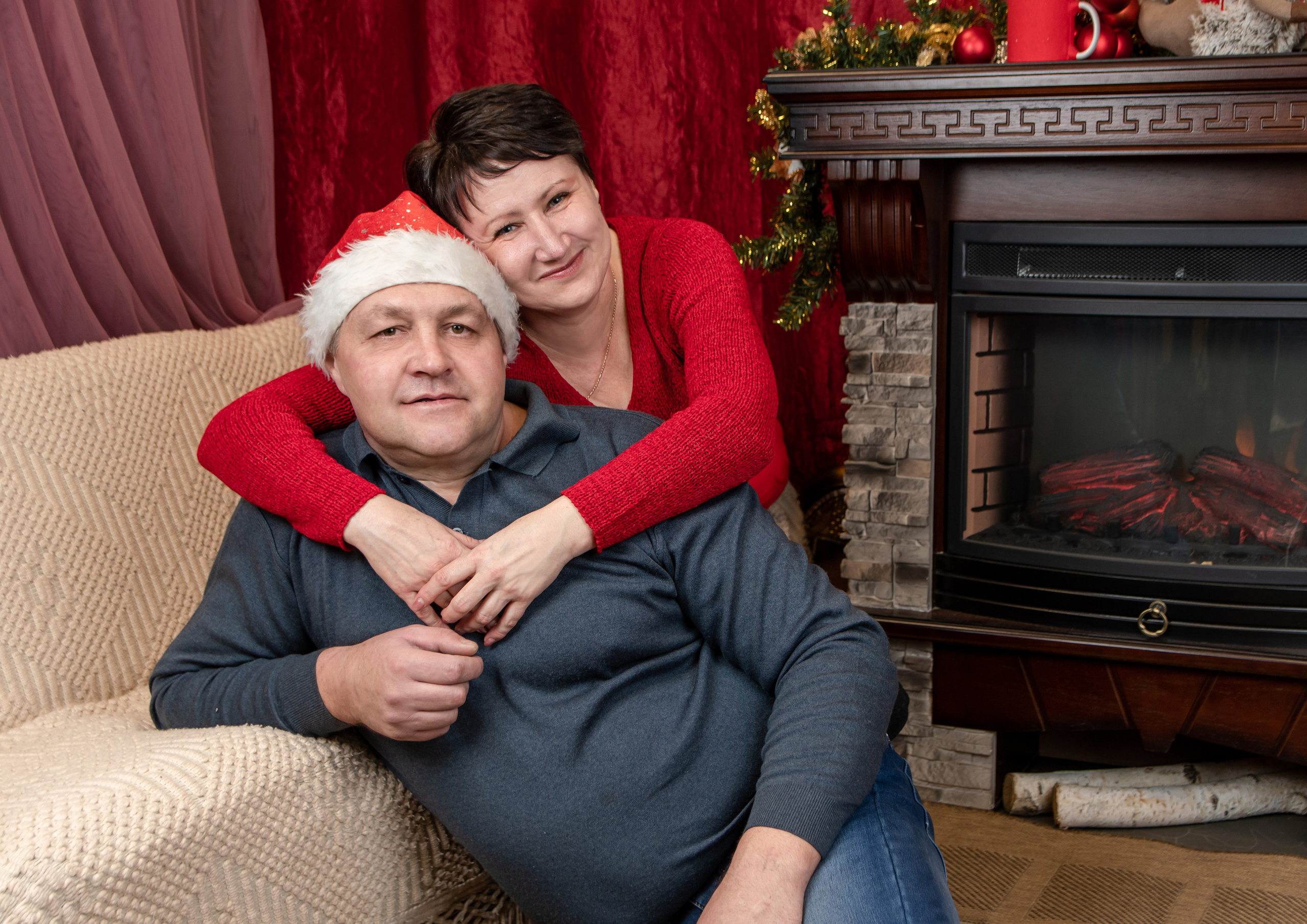 Новогодняя фотосессия Насти, Володи и Вики. Фотограф в Сузуне — Зоя Попова (Собственная фотостудия)