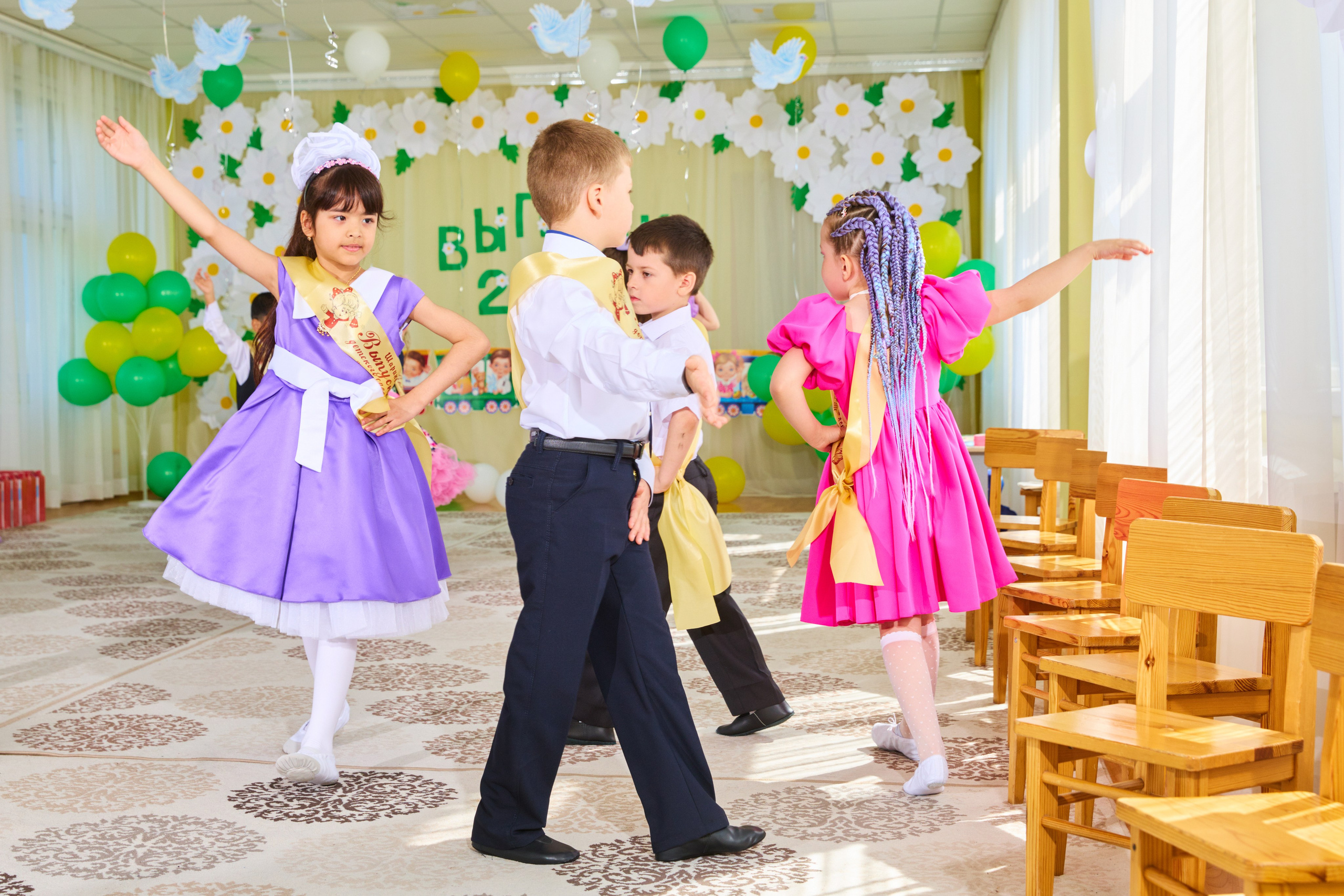 Фотосъемка выпускного в детсаду. 2024