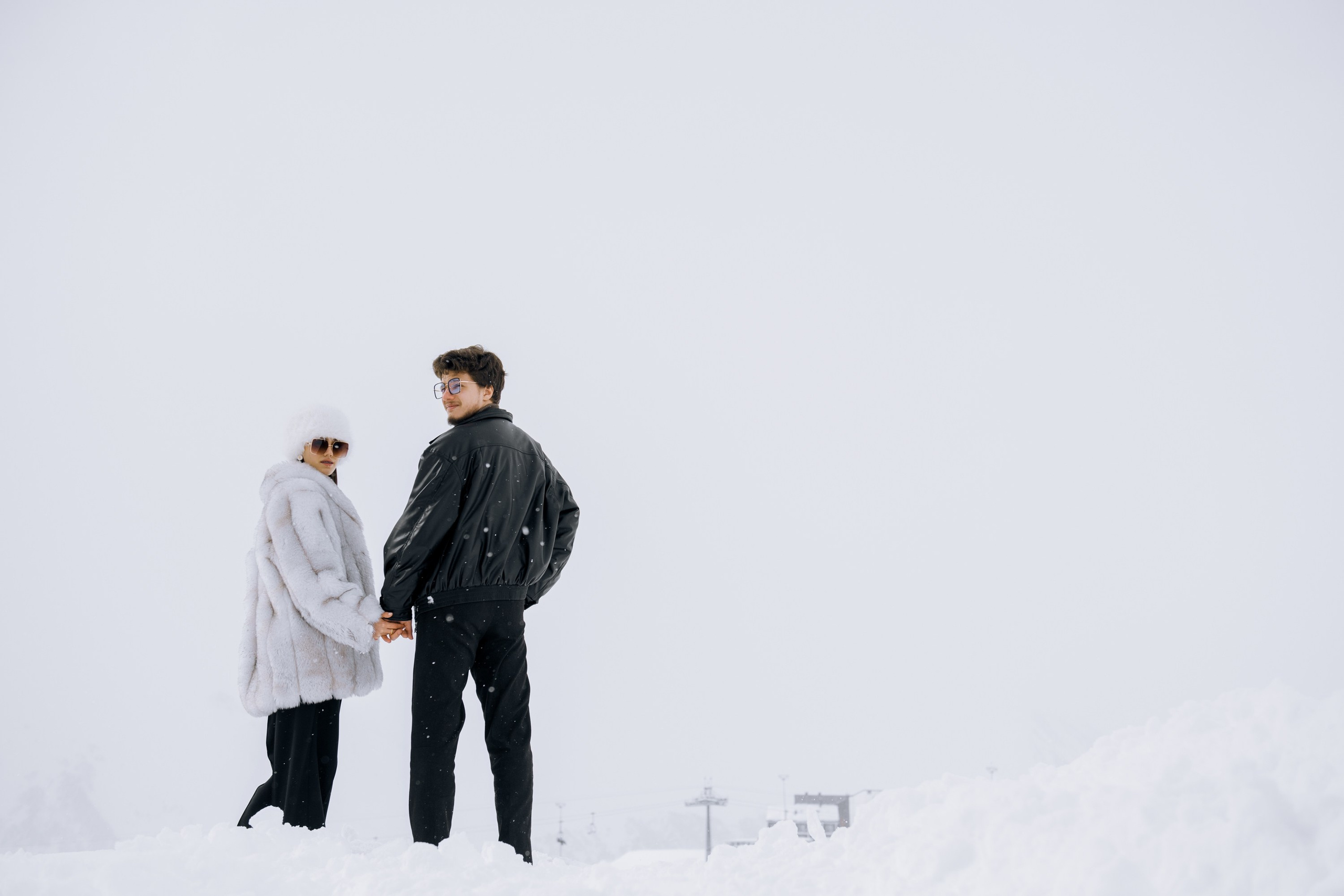 Winter Love Story in Gudauri. Fedor Lemeshko — Destination Wedding and Family Lifestyle photographer