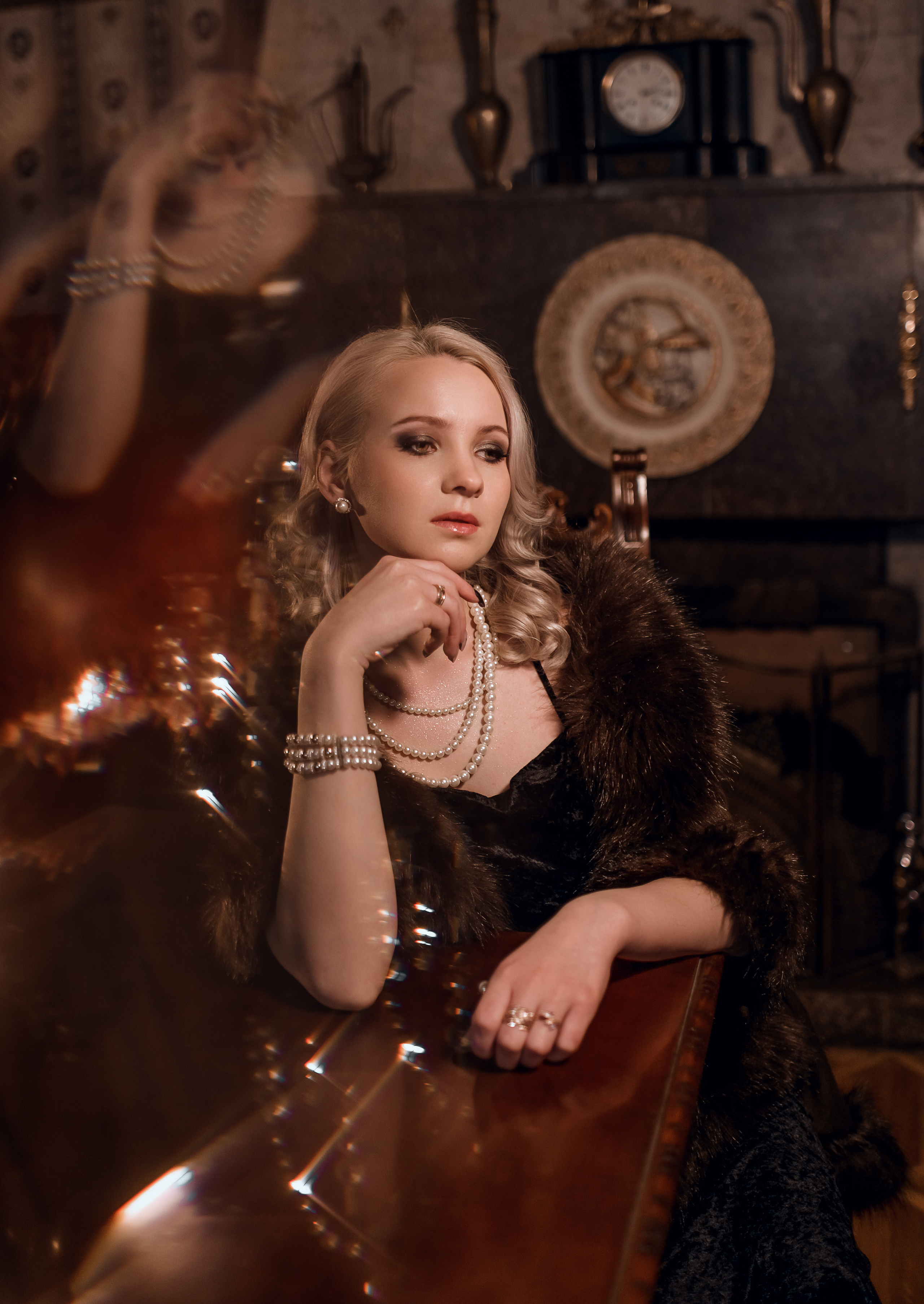 Love-story в стиле 20х для Анастасии и Дмитрия. Творческий фотограф в Крыму Анна Пашко