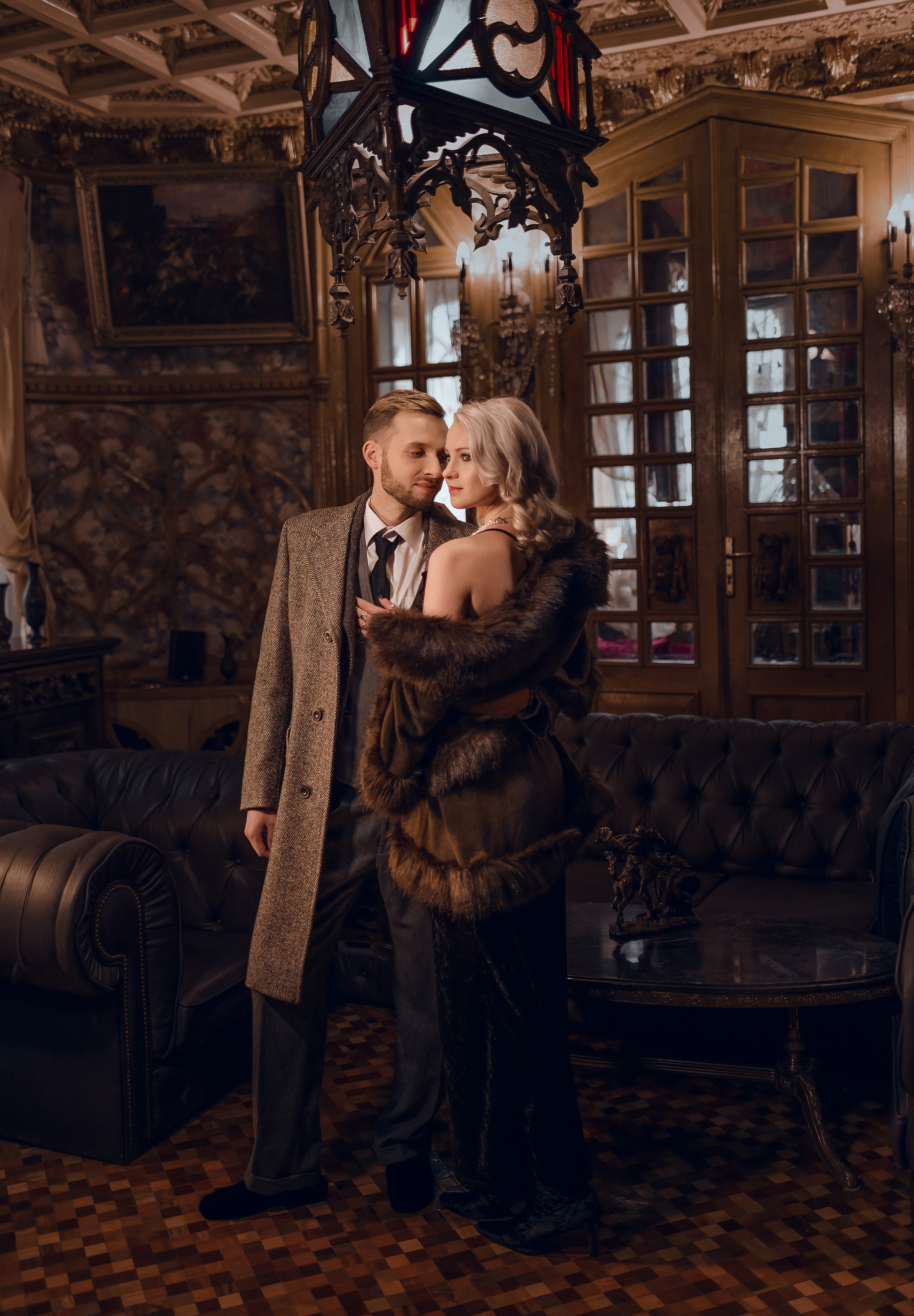 Love-story в стиле 20х для Анастасии и Дмитрия. Творческий фотограф в Крыму Анна Пашко