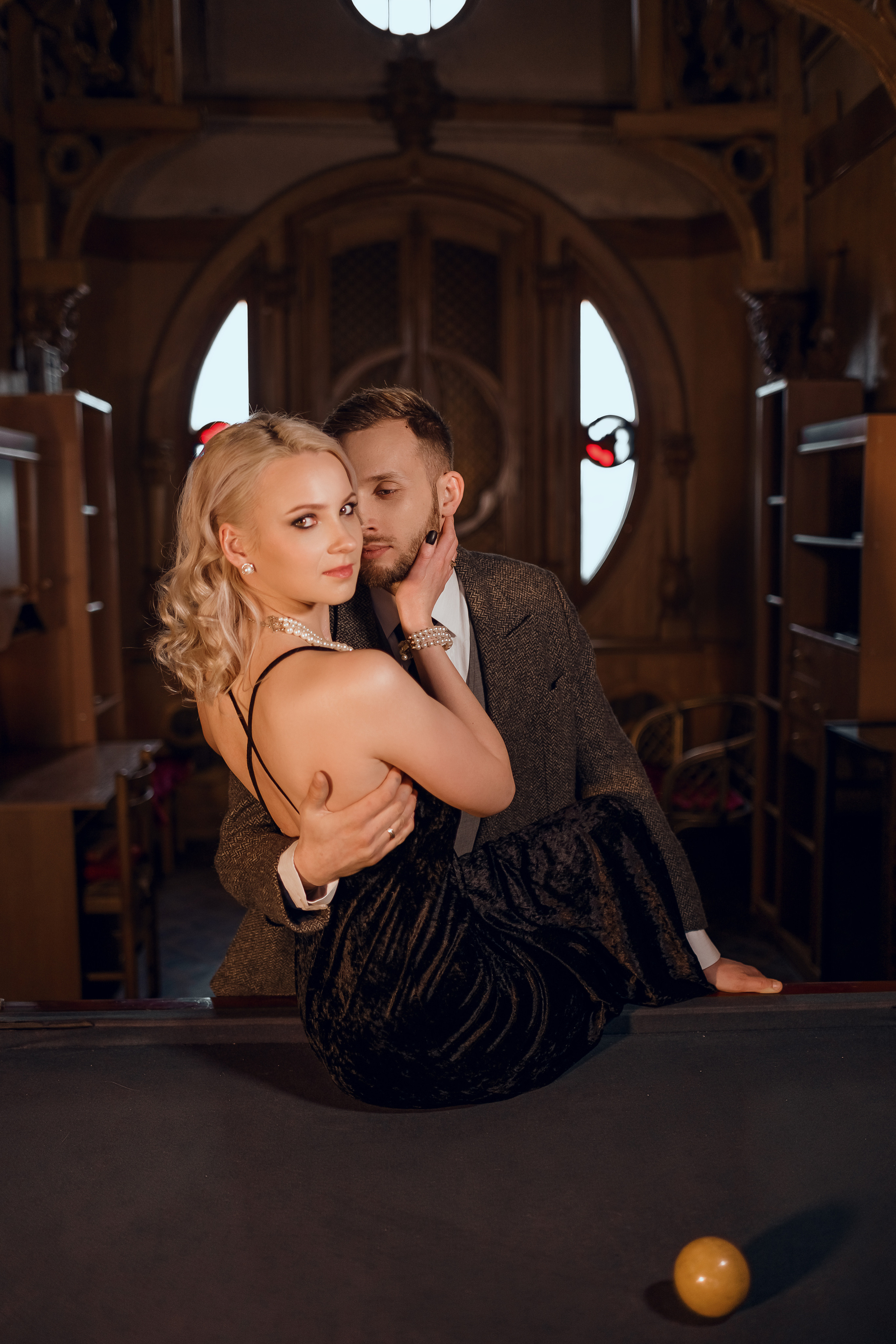 Love-story в стиле 20х для Анастасии и Дмитрия. Творческий фотограф в Крыму Анна Пашко