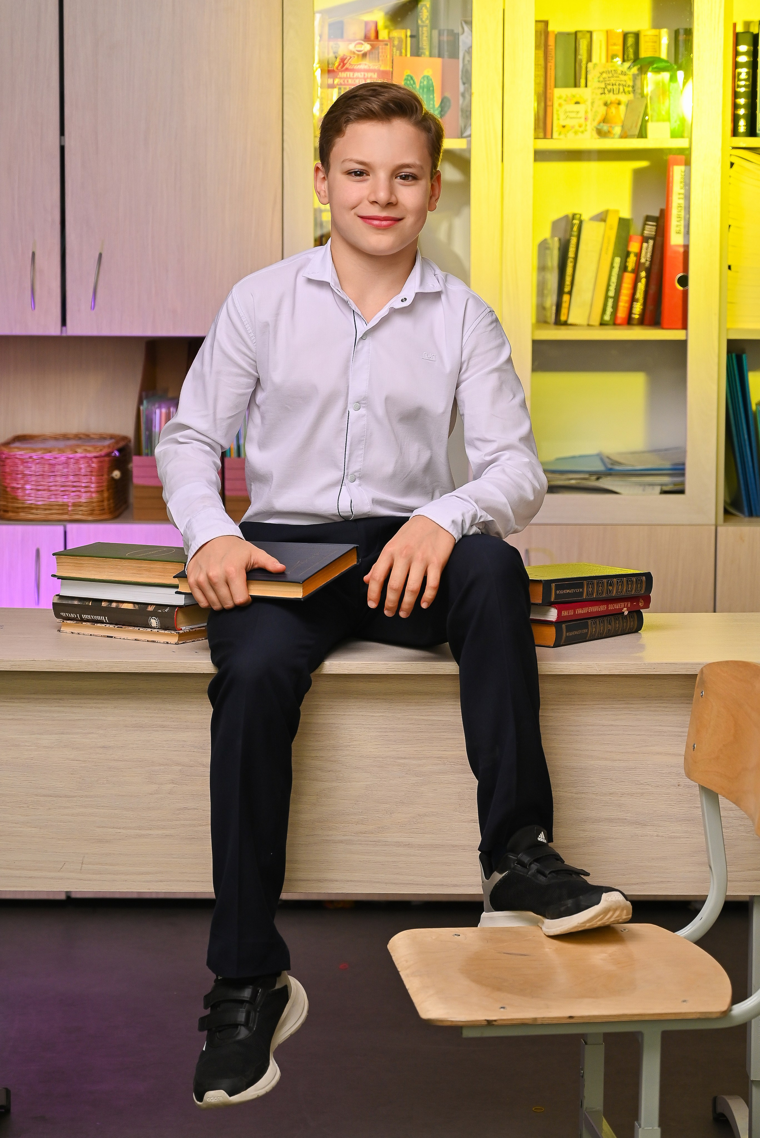 Начальная школа (виньетка). Фотограф в Москве Кирилл Никонов