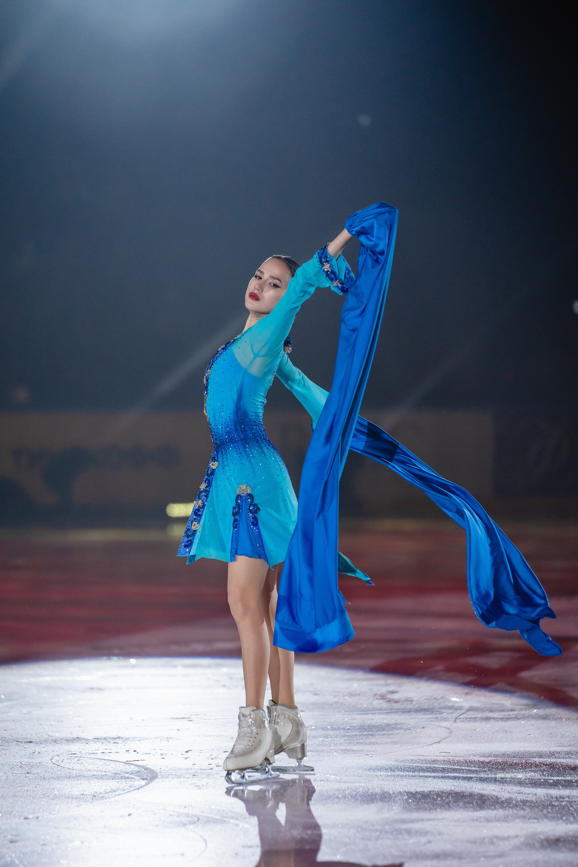 Шоу «Чемпионы на льду» в Новосибирске. Воробьева Ксения — Спортивный и танцевальный фотограф Новосибирск