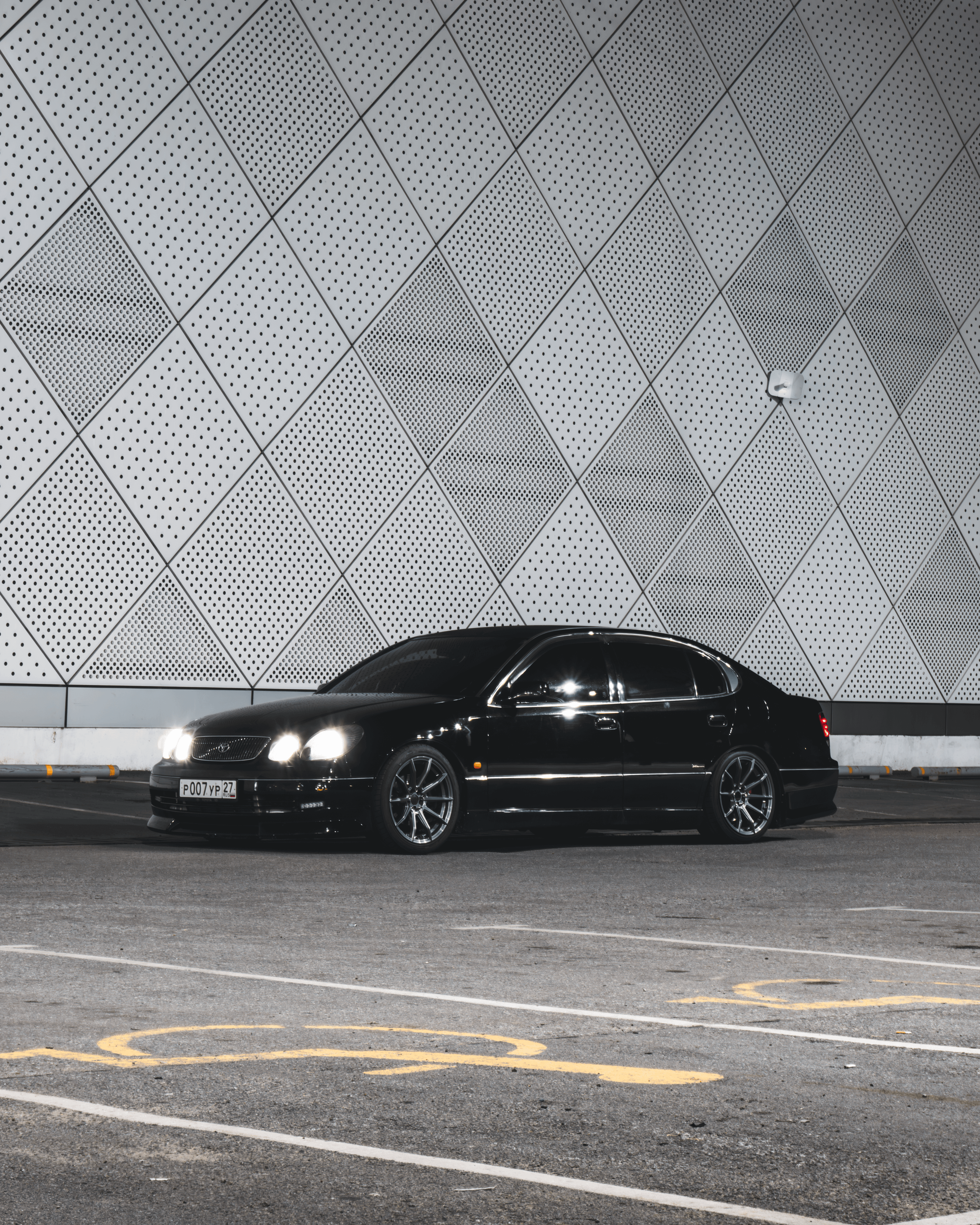 Toyota Aristo: в огнях Хабаровска