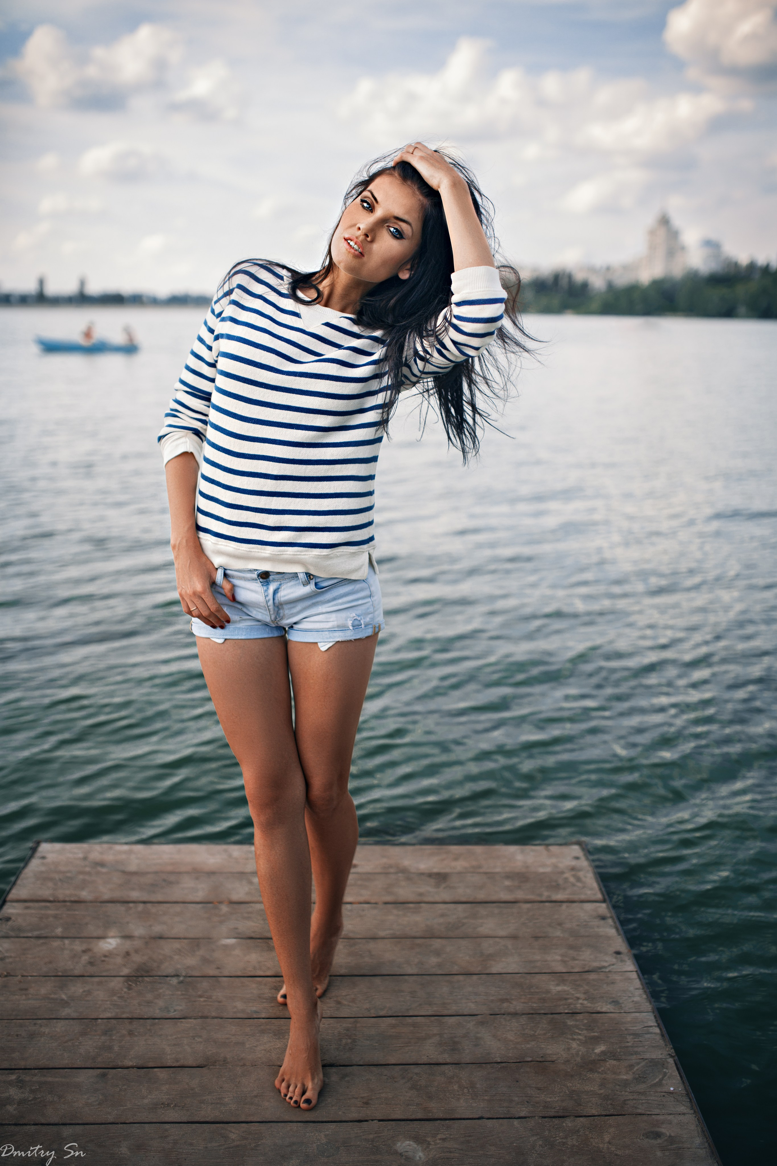 Весенняя фотосъемка с Ольгой в яблоневом саду и в парке в формате для «себя»