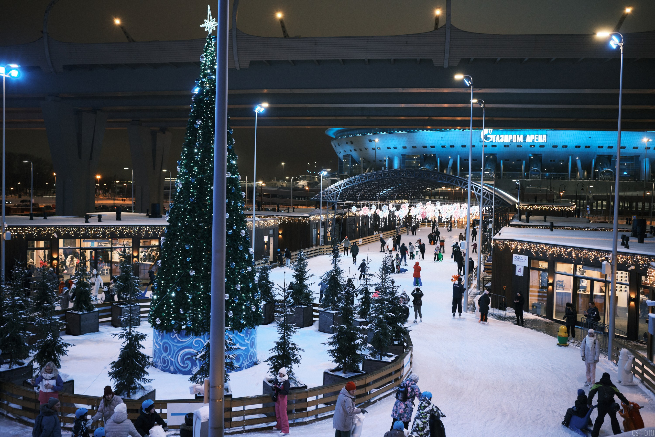 Снег и туман в Санкт-Петербурге. Фотографъ Сергѣевъ. Поймать мгновеніе