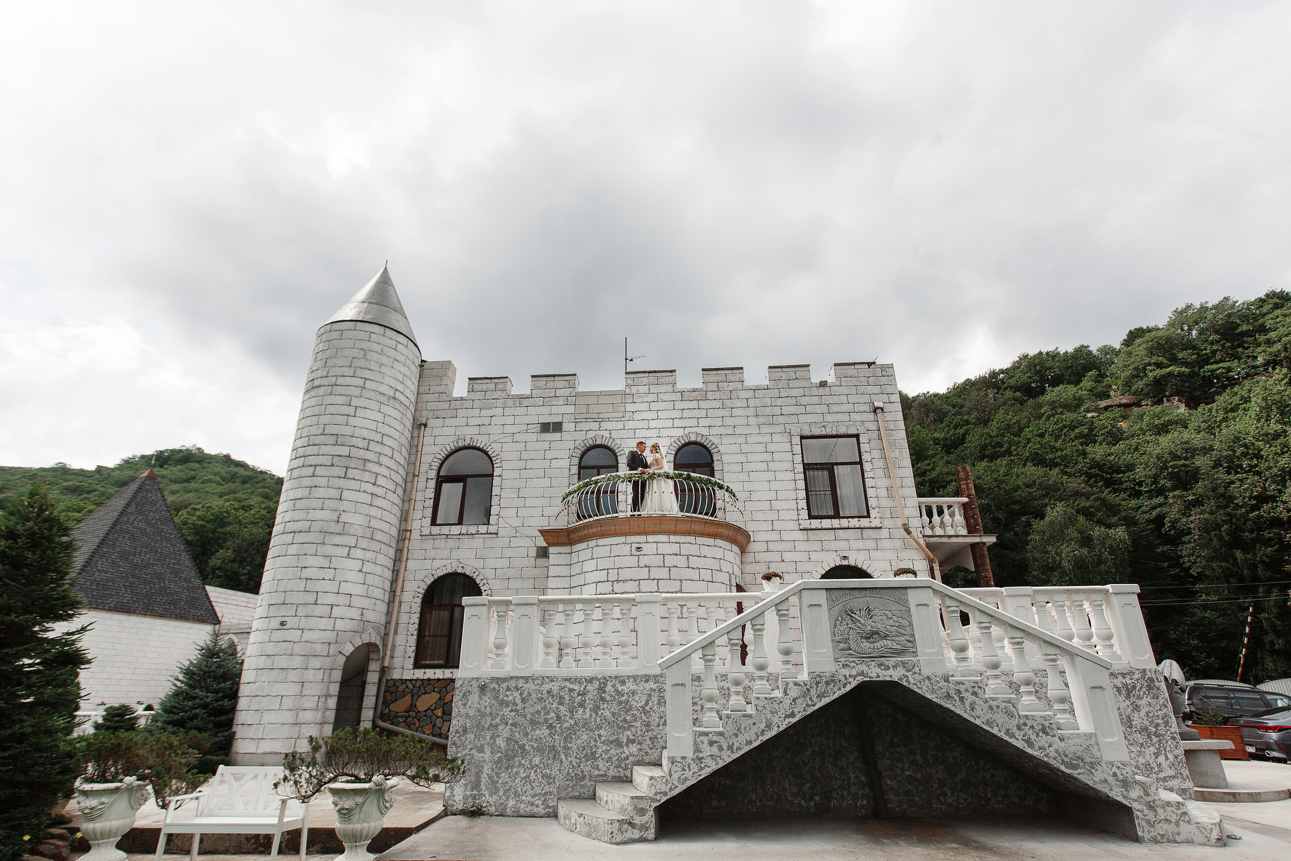Свадебная фотосессия в Замке Климовский. Дмитрий Шевченко свадебное фото в г. Краснодар — Армавир — Лабинск