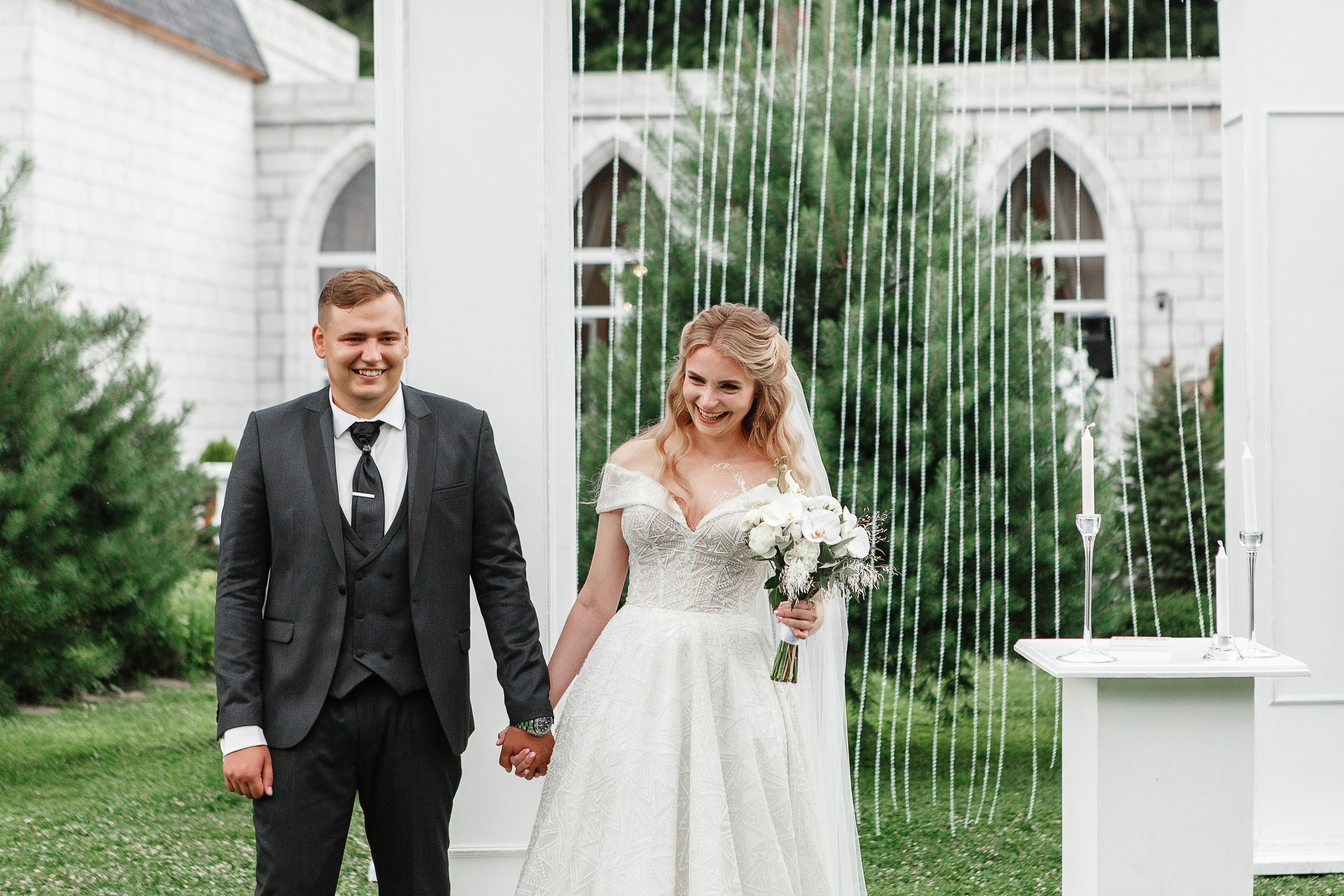 Свадебная фотосессия в Замке Климовский. Дмитрий Шевченко свадебное фото в г. Краснодар — Армавир — Лабинск