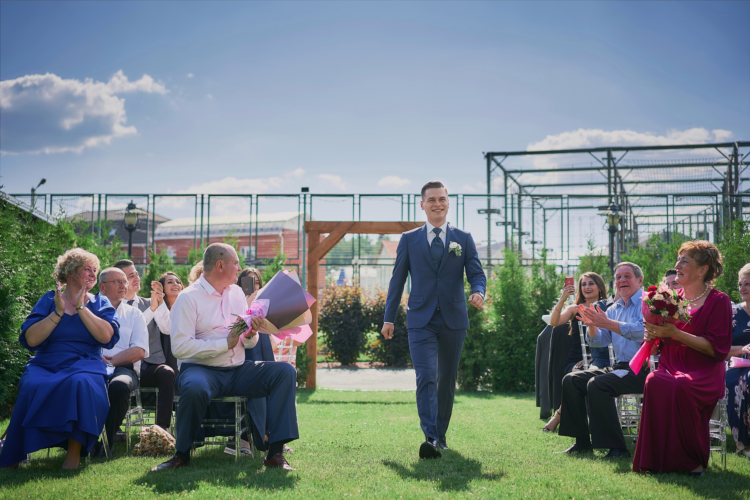 Свадебная Фотосессия Ирины и Сергея в загородном клюбе Лачи