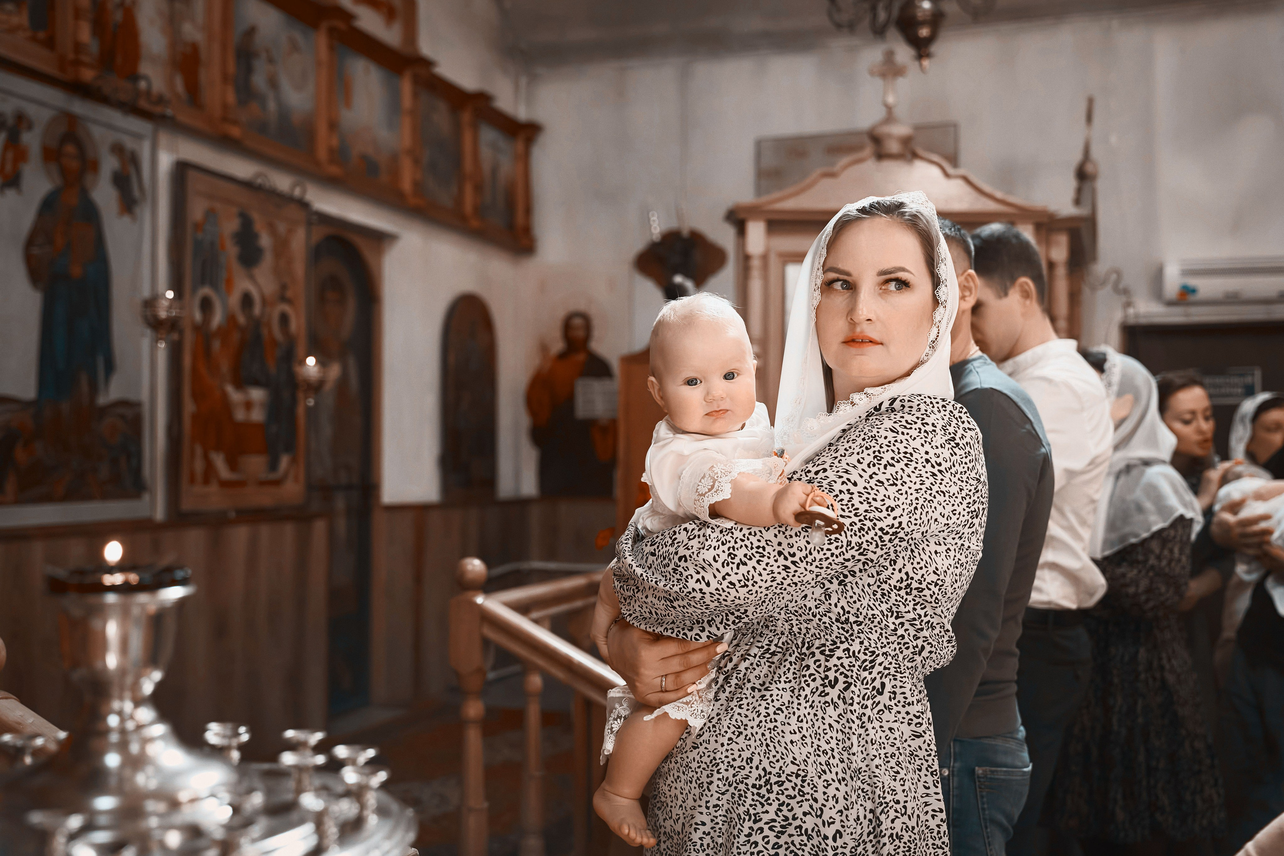 Крещение в Храме иконы Божией Матери «Утоли моя печали»