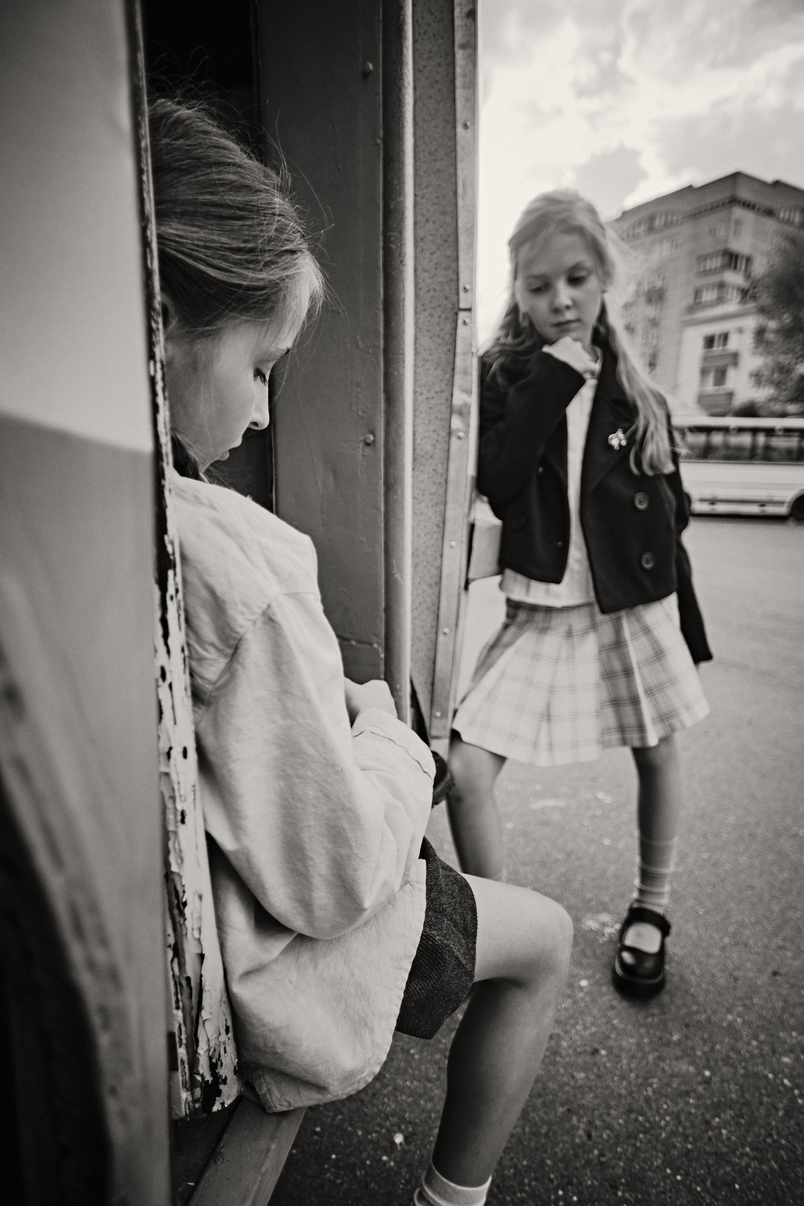 Творческая фотосессия в трамвае. Фотограф в Минске Алёна Дианина