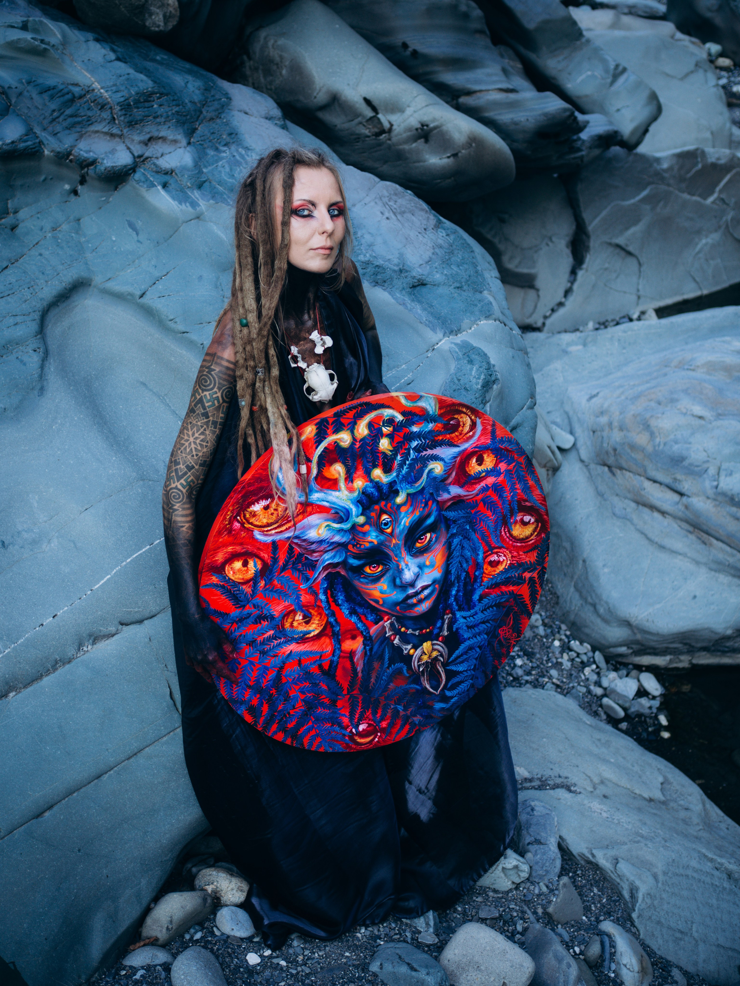 Индивидуальная фотосессия для художницы