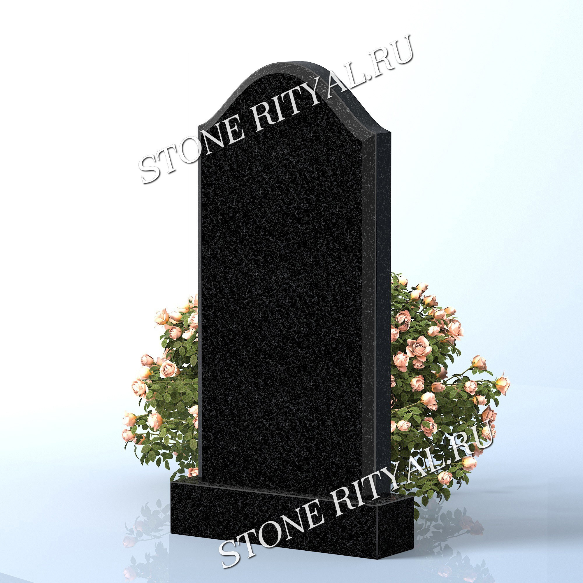 Вертикальные памятники прямые. Изготовление и установка памятников в Москве и МО