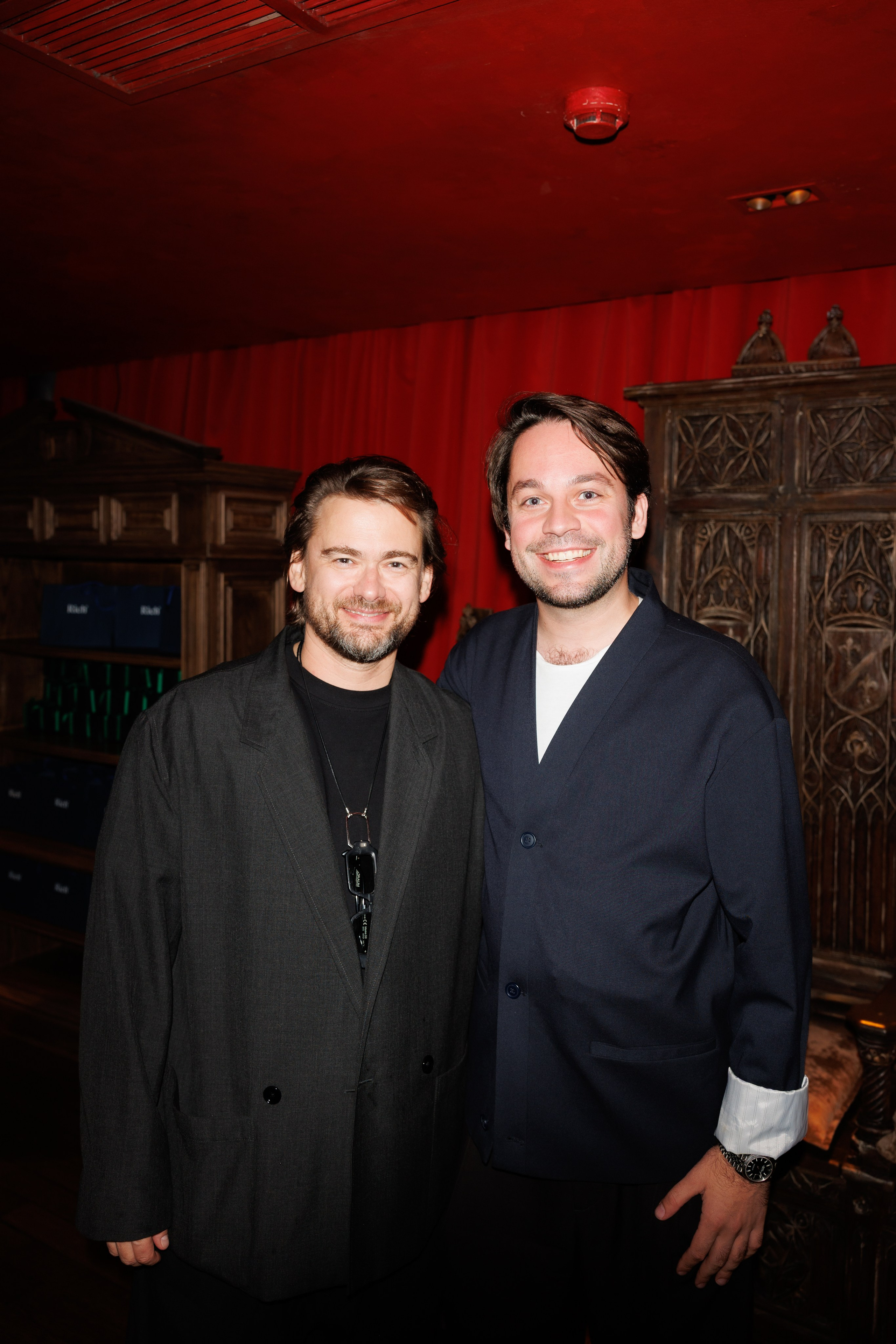 Борис Зарьков и Михаил Конев на Дне Рождения ресторана «White Rabbit» Белый Кролик