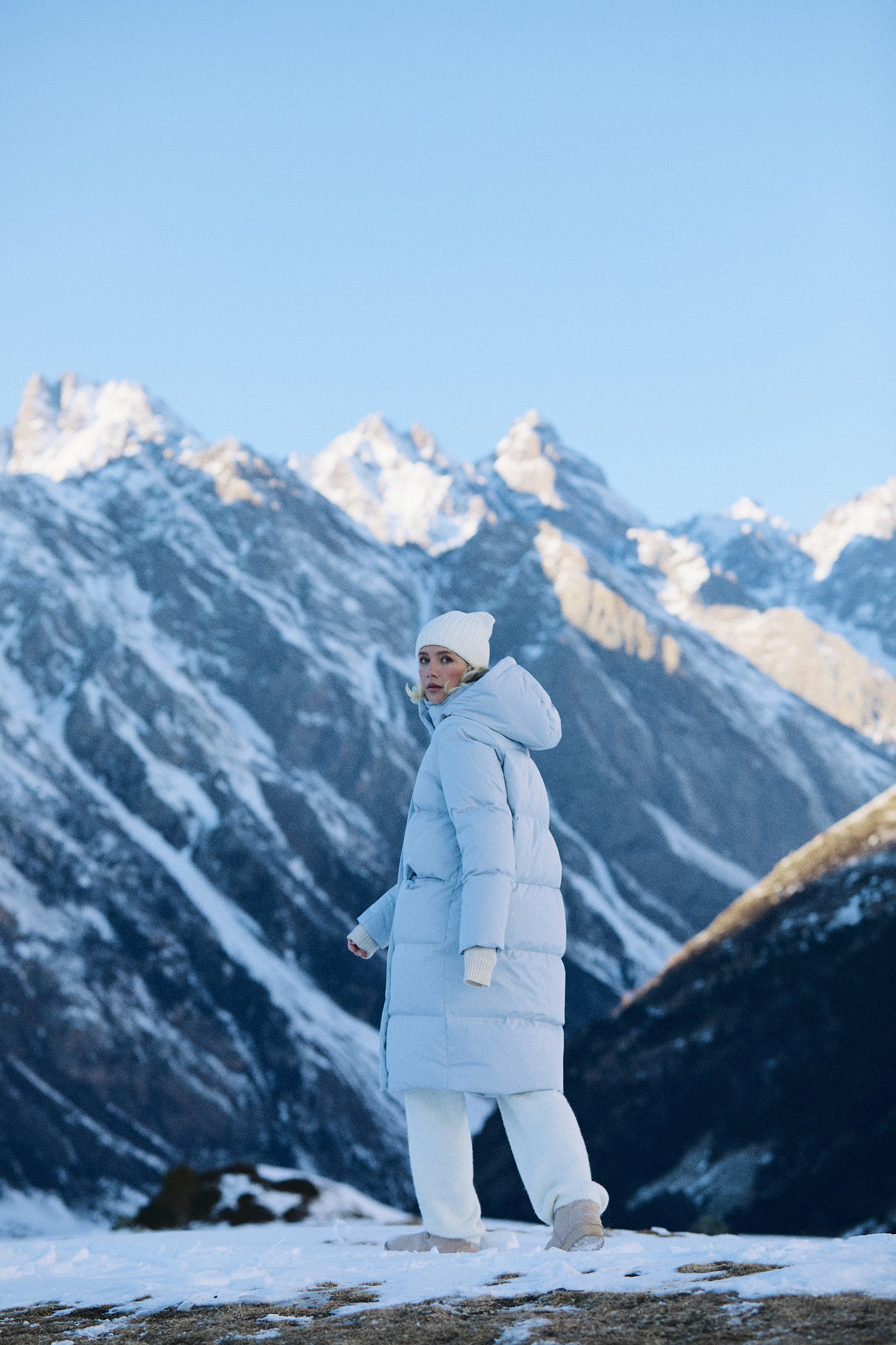 Имиджевая съемка для бренда. Фотограф Продюсер в горах КБР / Москва Нальчик Горы