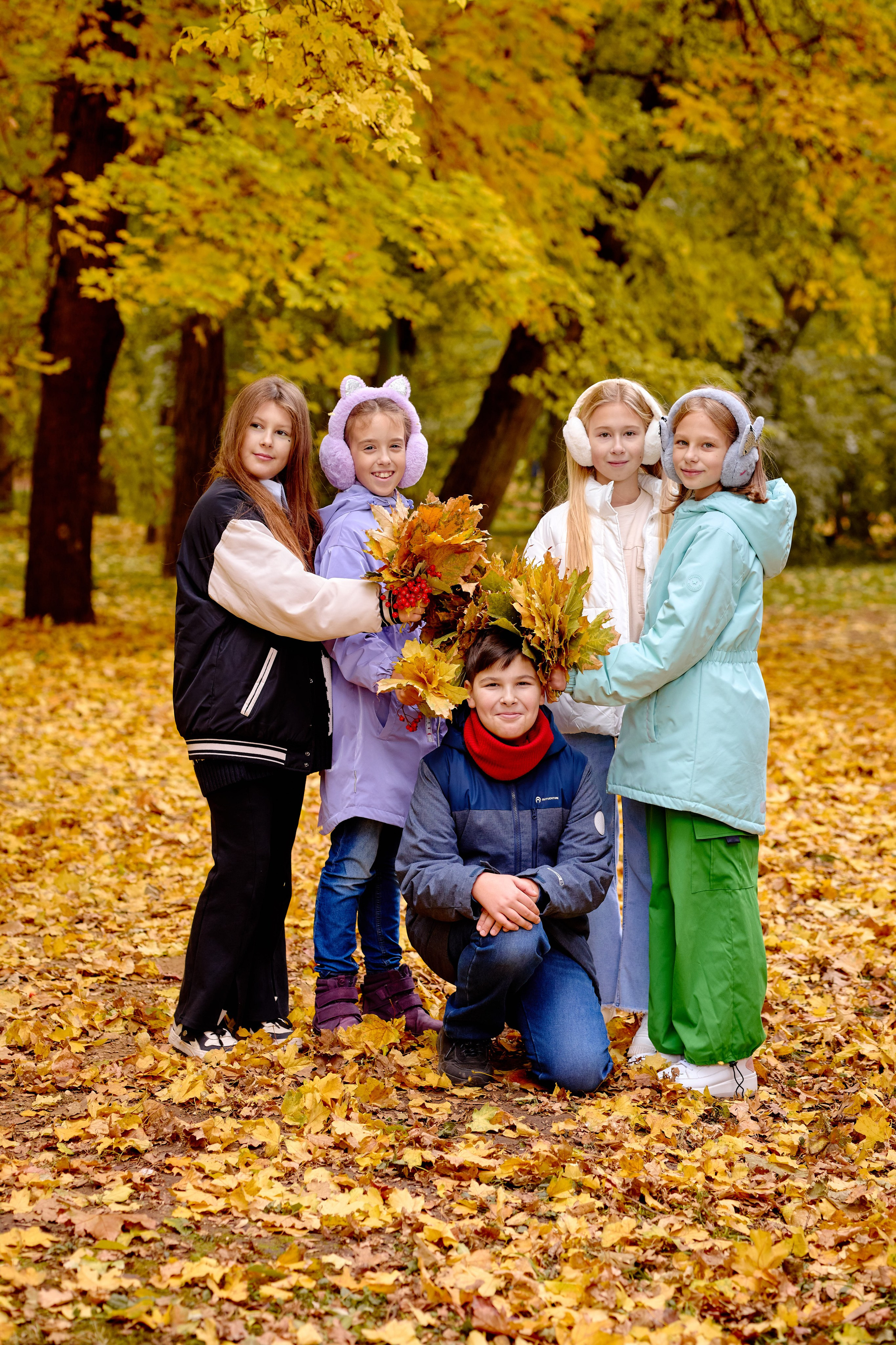Сьемка для Выпускного Альбома В Парке. Фотограф Выпускные альбомы Таганрог Сергей Коробченко
