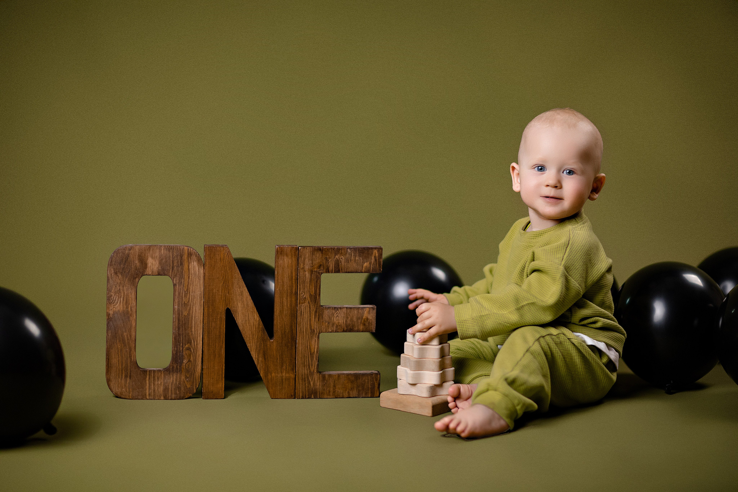 Годовасие, фотосессия на годик в студии, фотогрф на годик.