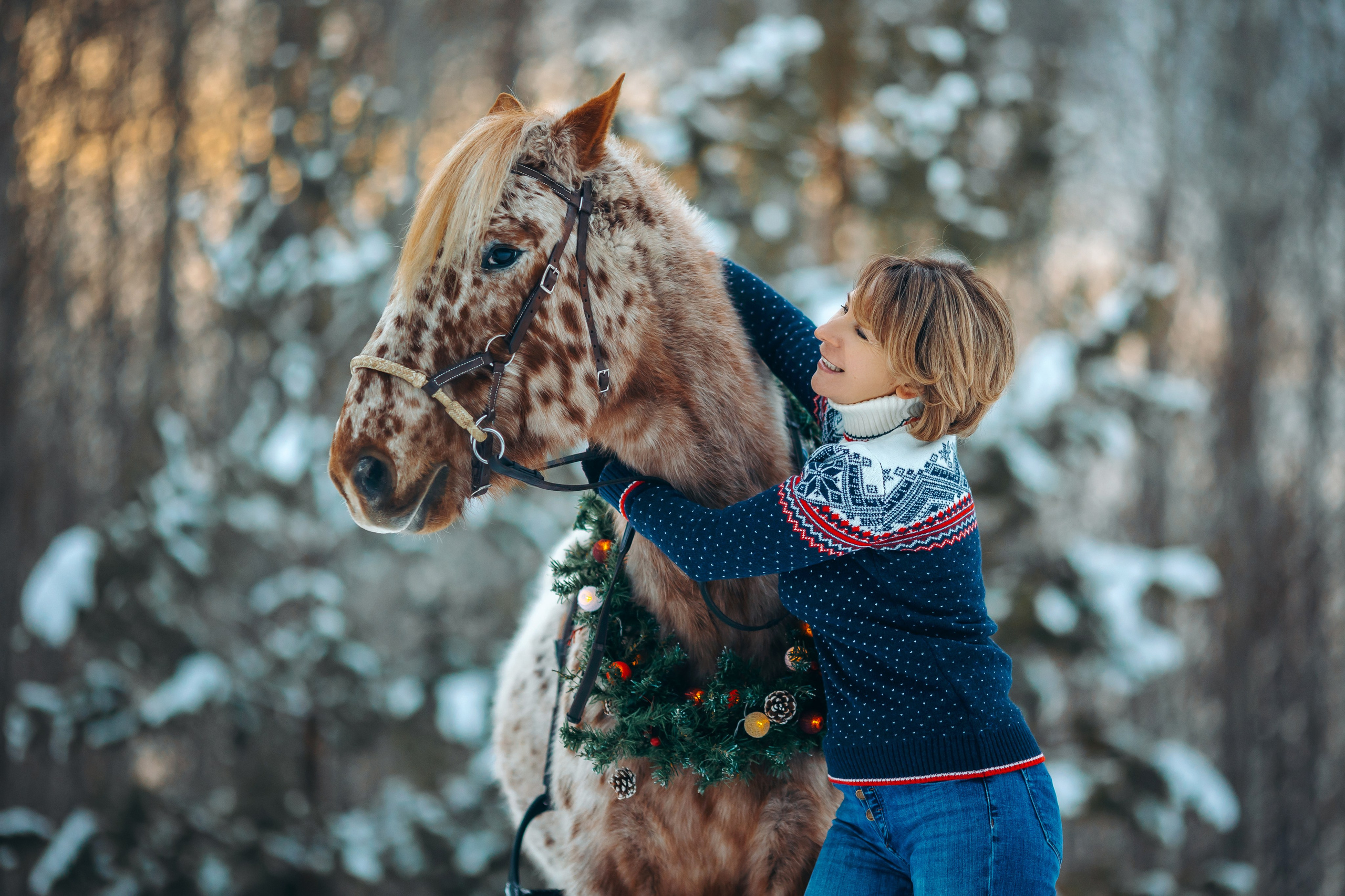 Тариф новогодний 2024. Анна Молчанова конный фотограф в Тюмени | фотосессии с лошадьми Тюмень