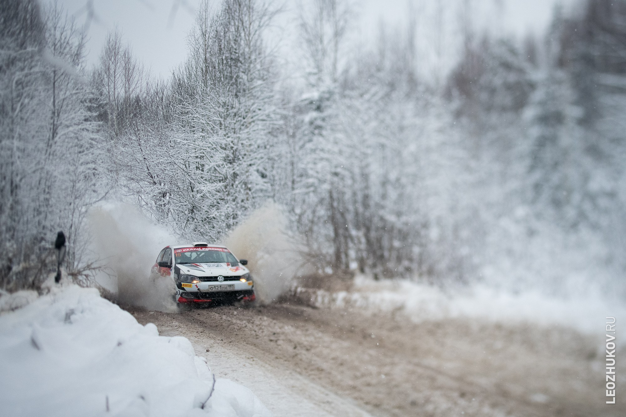 Rally Vyborg 2024. Sports photographer Leonid Zhukov
