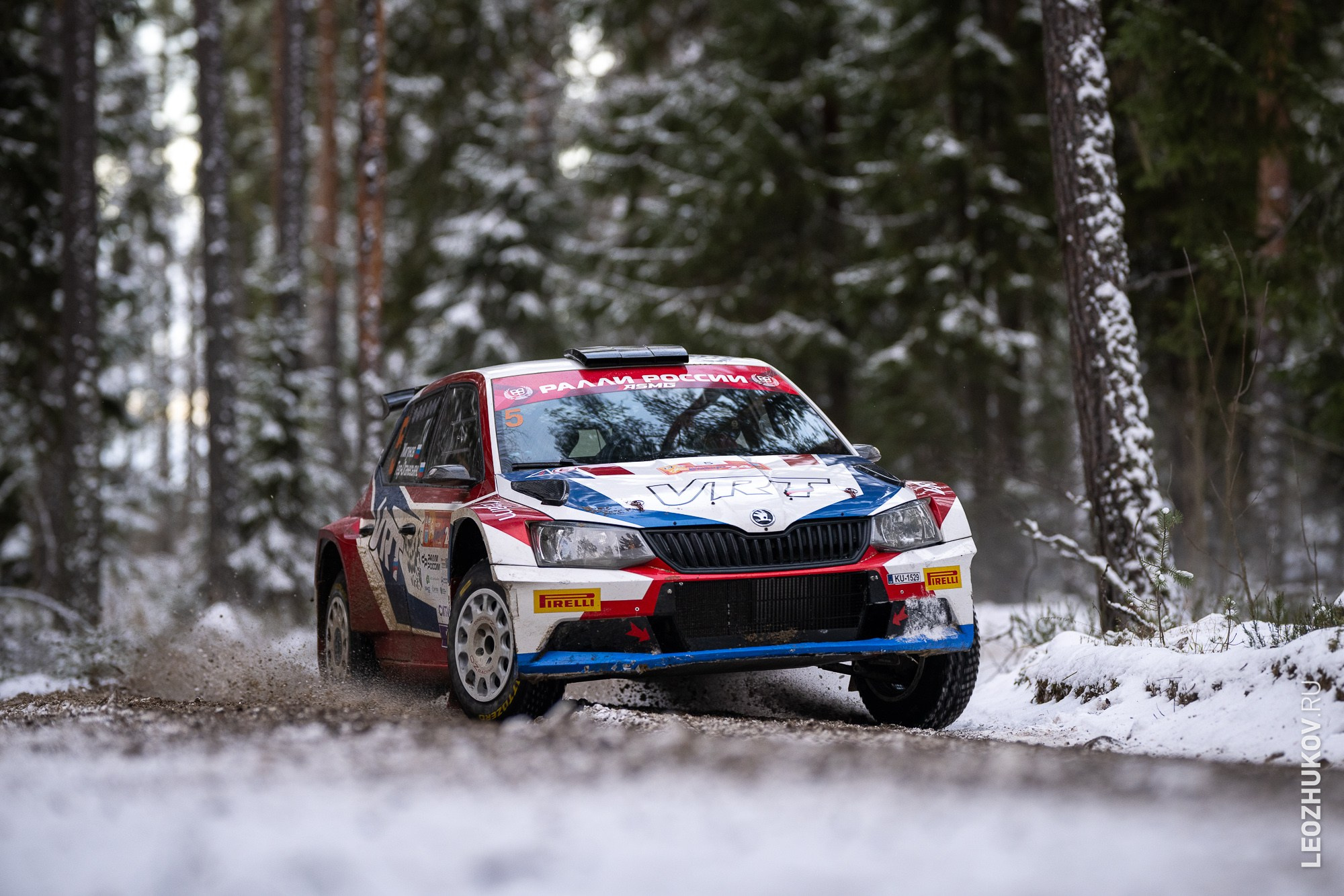 Rally Vyborg 2024. Sports photographer Leonid Zhukov