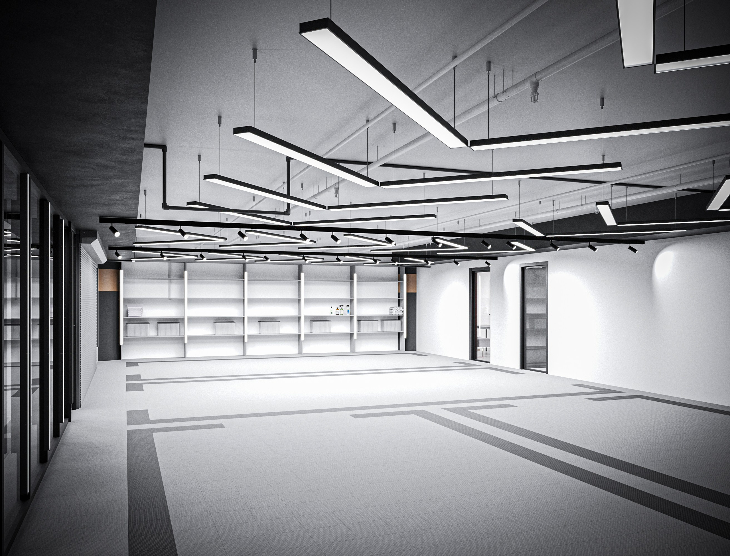 KS Autohouse — Автомоечно-детейлинговый комплекс, г. Санкт-Петербург. Дизайн интерьера и экстерьера в Санкт-Петербурге Яна Емельянова