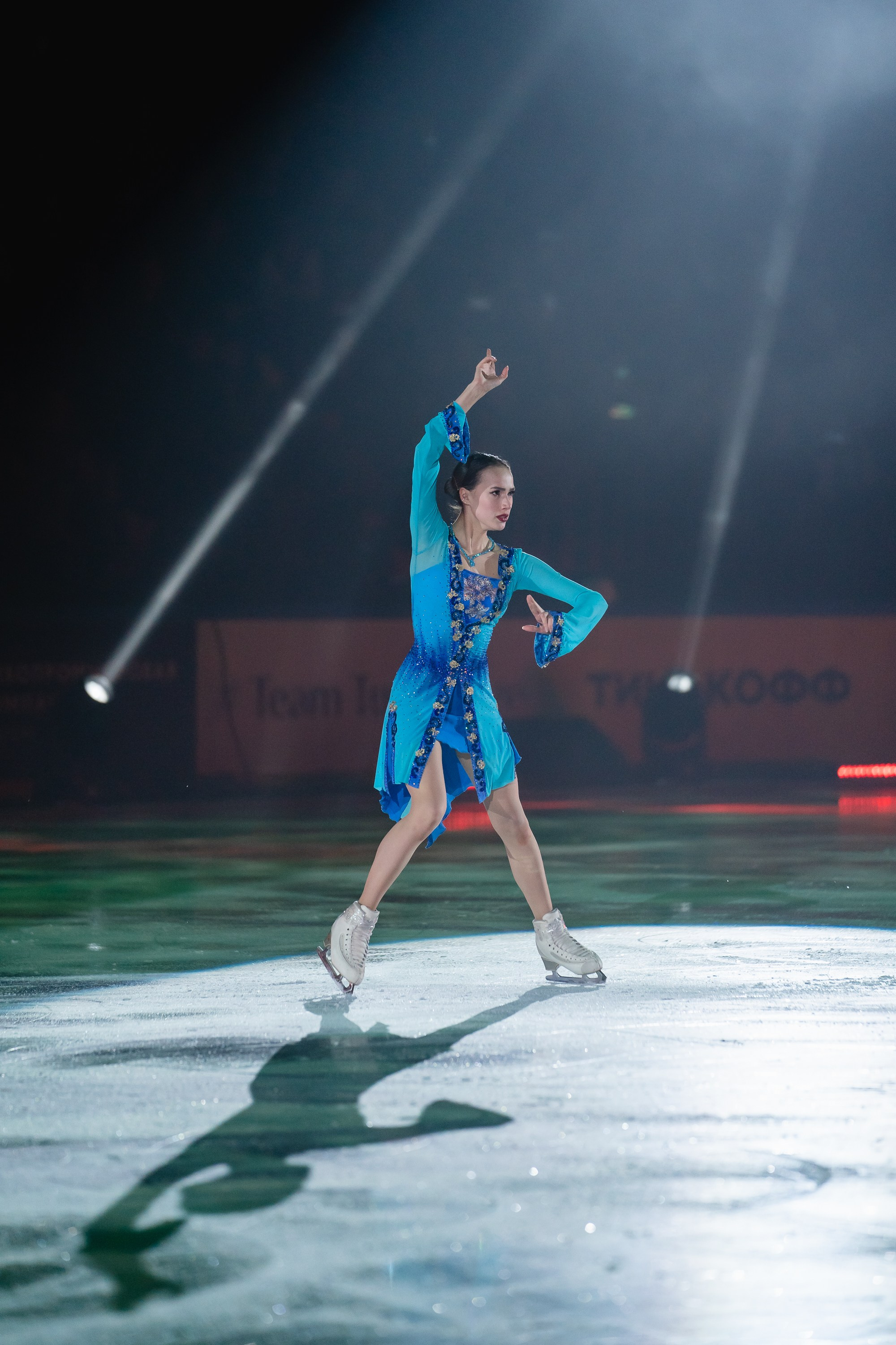 Шоу «Чемпионы на льду» в Новосибирске. Воробьева Ксения — Спортивный и танцевальный фотограф Новосибирск