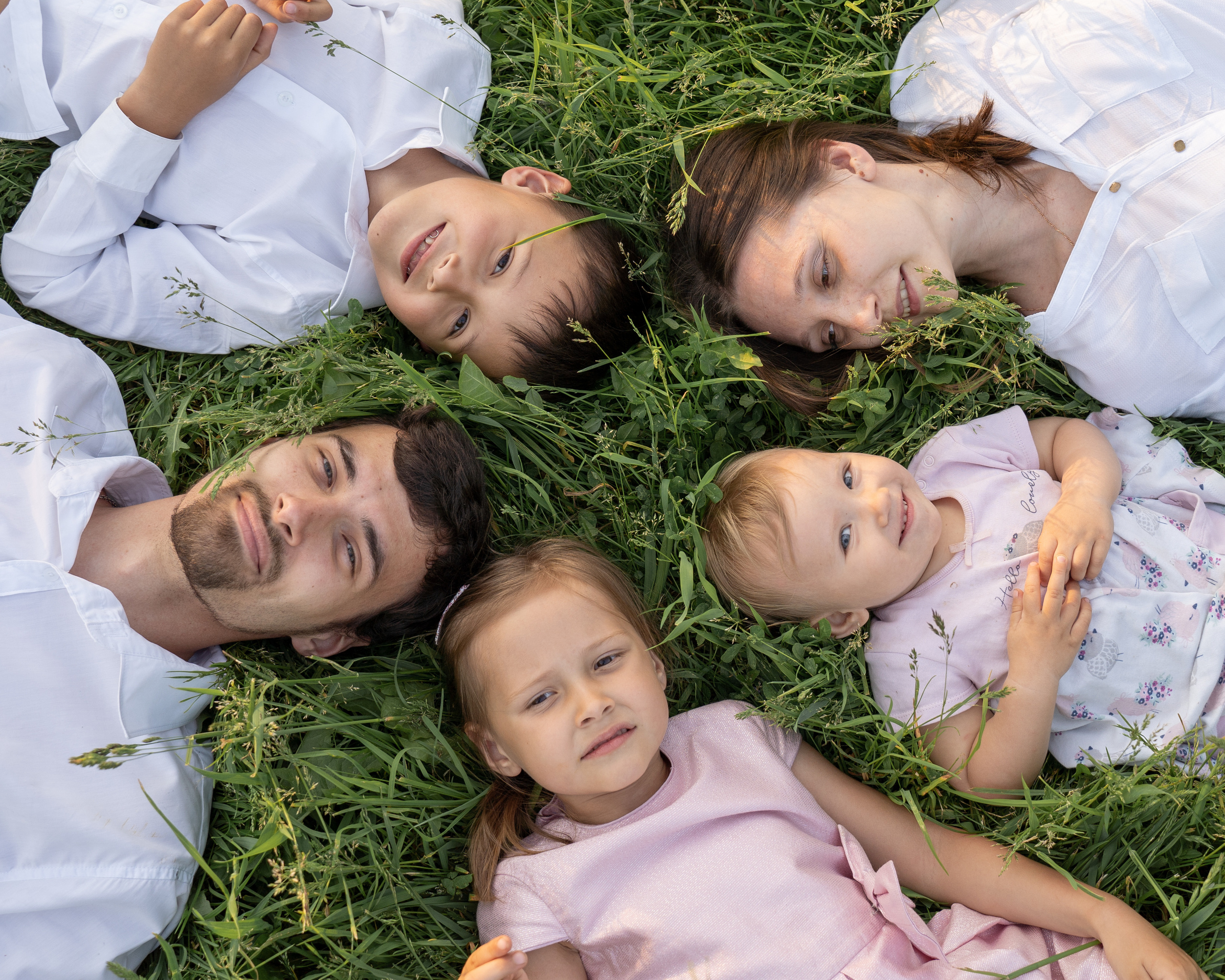 семейная фотосессия на природе
