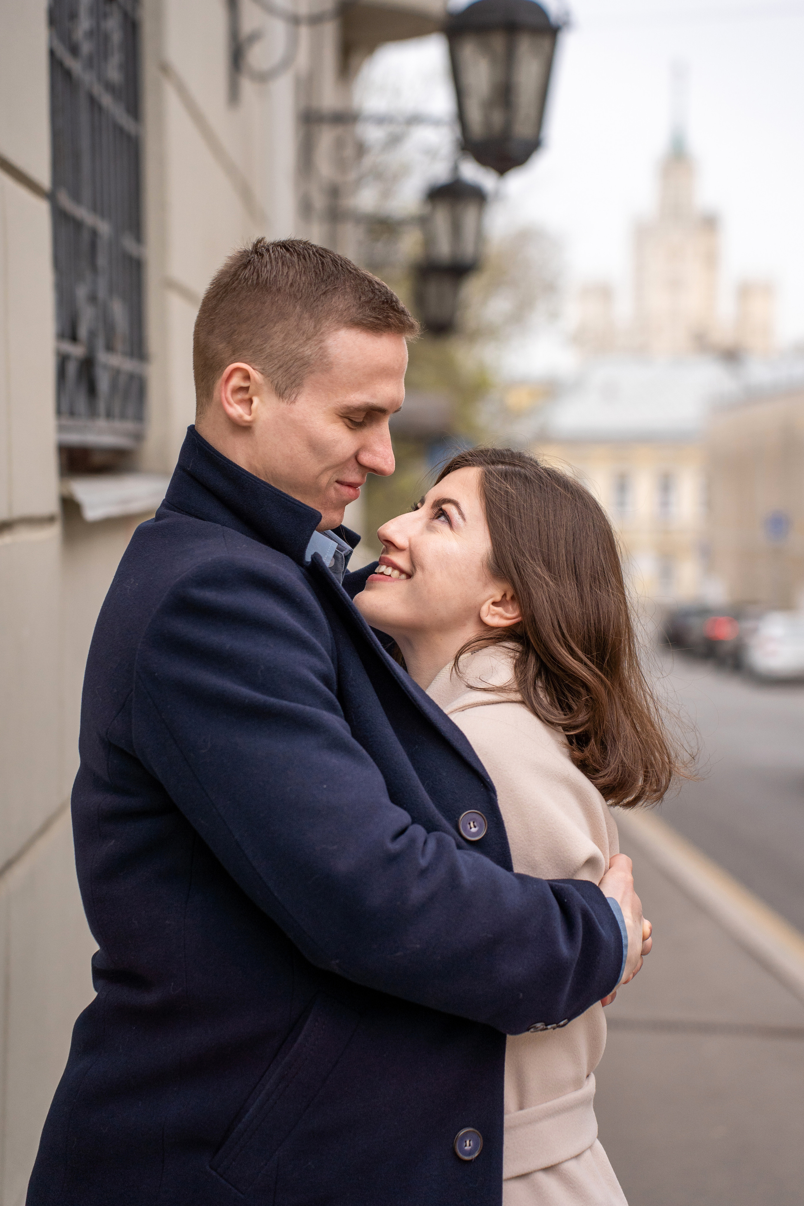 парная фотосессия на улице