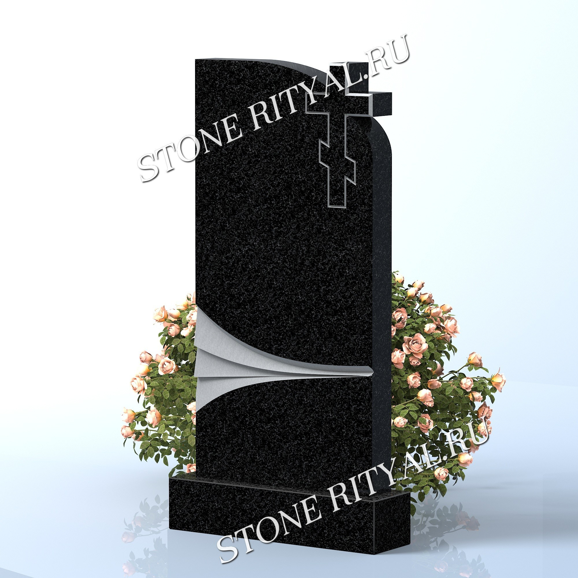 Вертикальные памятники фигурные. Изготовление и установка памятников в Москве и МО