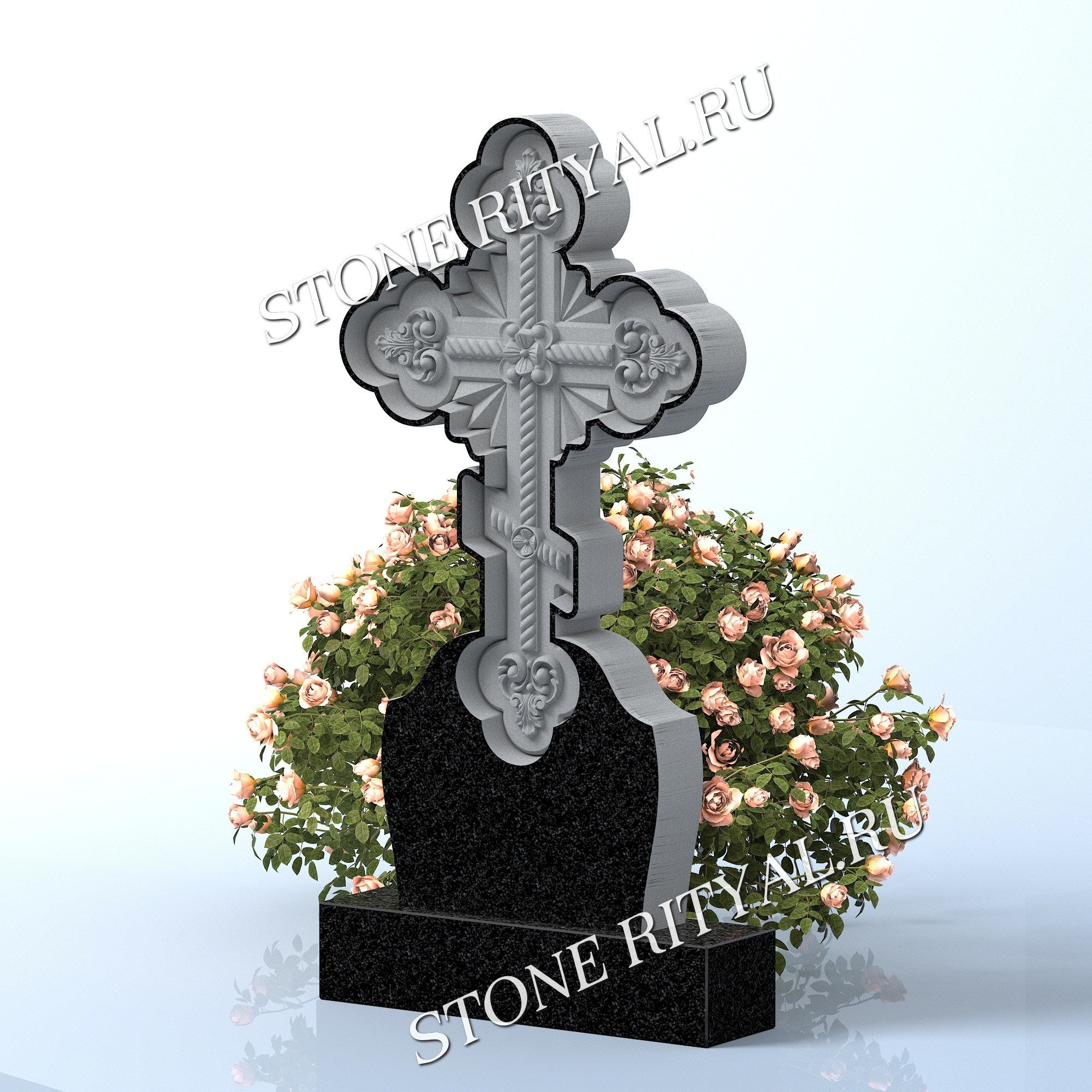 Вертикальные памятники фигурные. Изготовление и установка памятников в Москве и МО