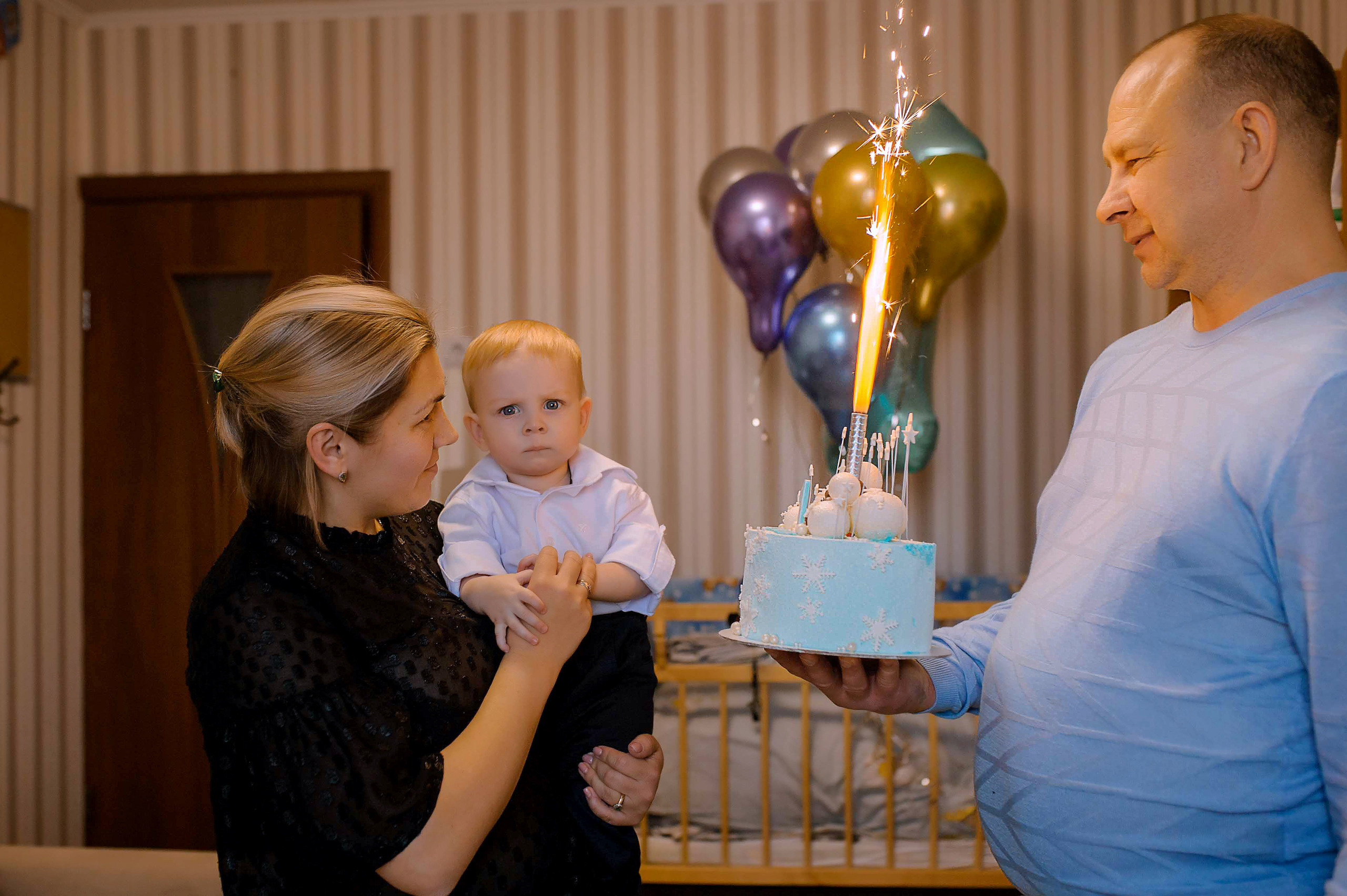 Съемка у вас дома. Фотограф на Крещение