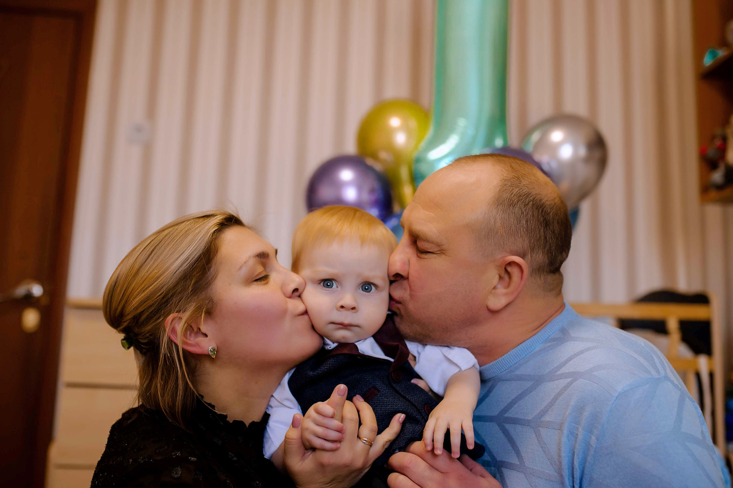 Съемка у вас дома. Фотограф на Крещение