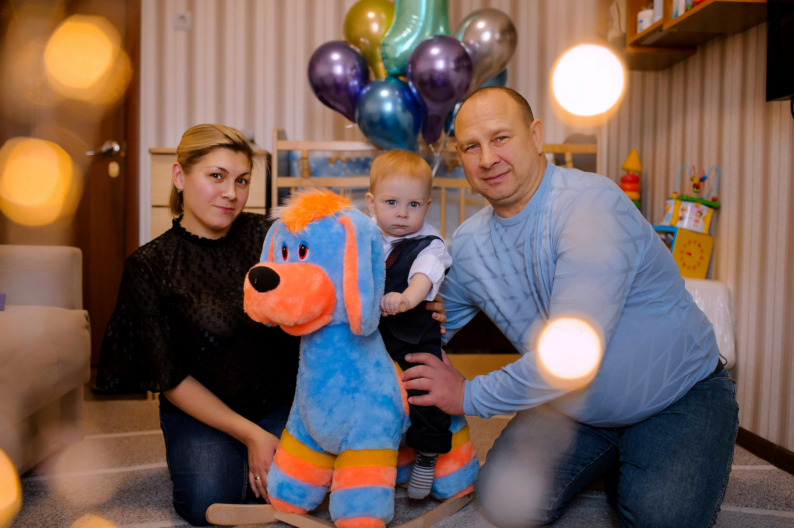 Съемка у вас дома. Фотограф на Крещение