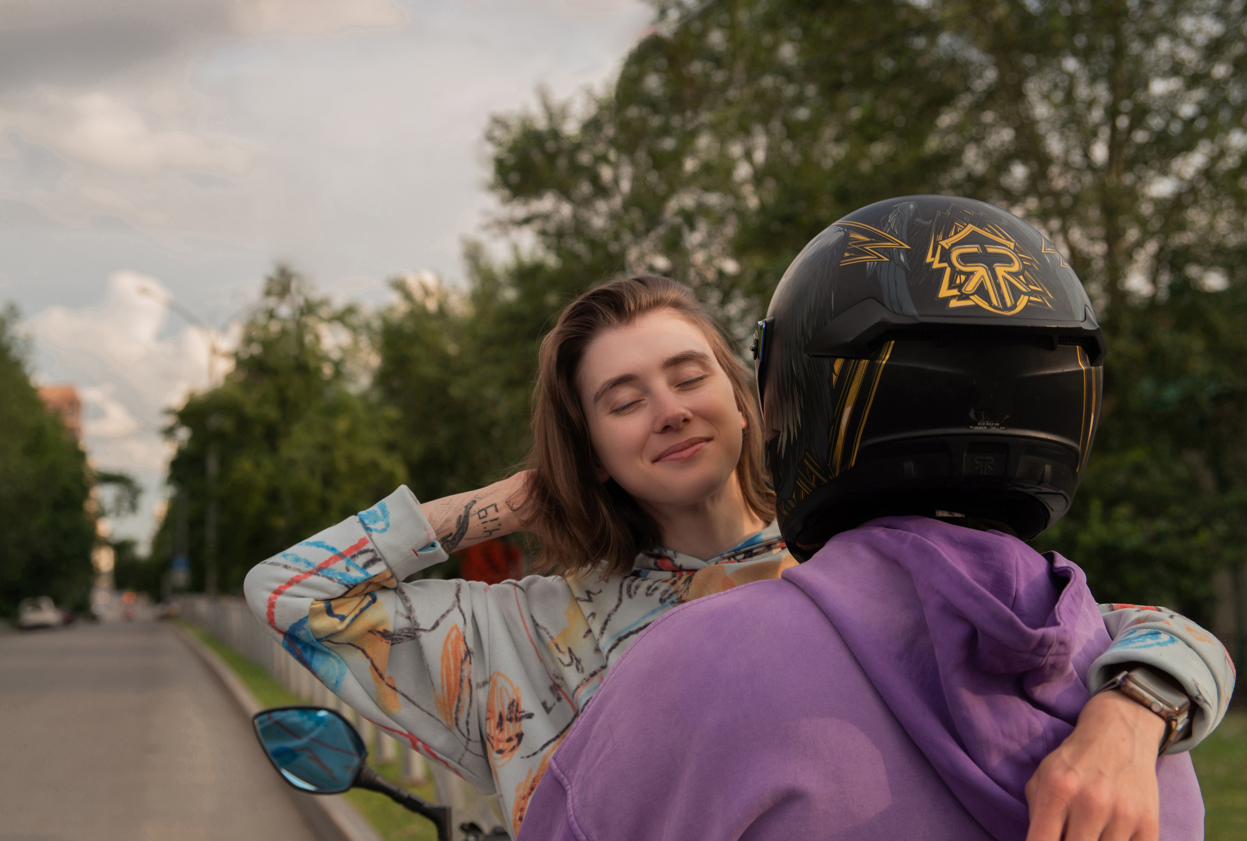 Лето. Вечер. Мотоцикл. Семейный и детский фотограф в Екатеринбурге Наталия Акимова