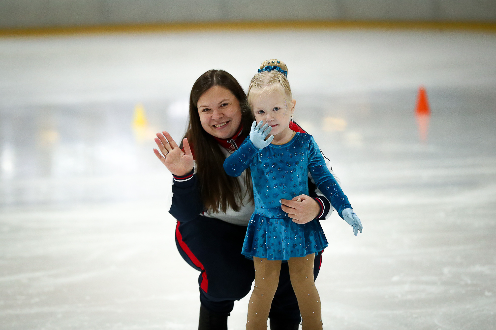 Тренер и ученик передают привет. РЦ "Луна"